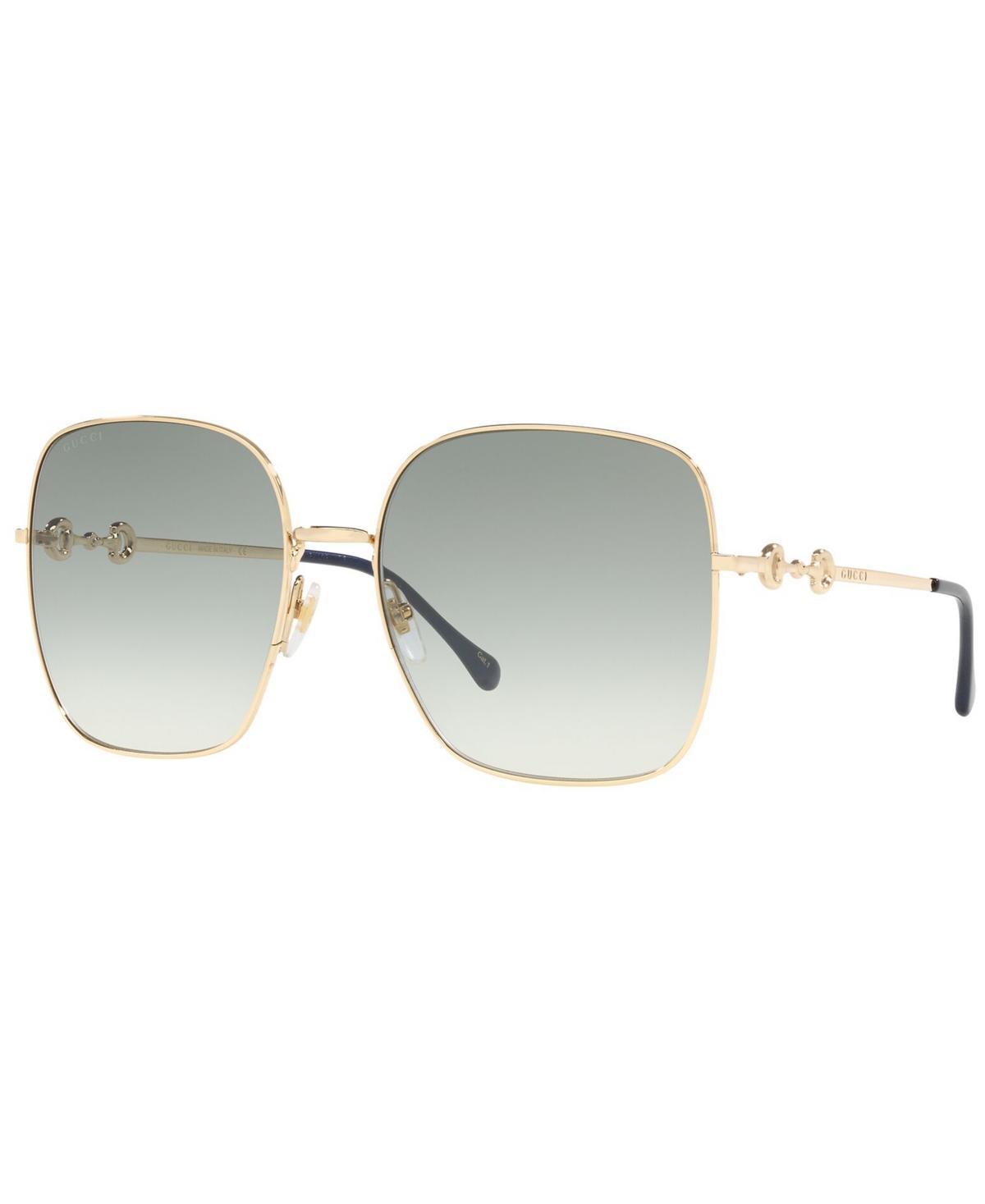 Oversized Square Metal Sunglasses Product Image