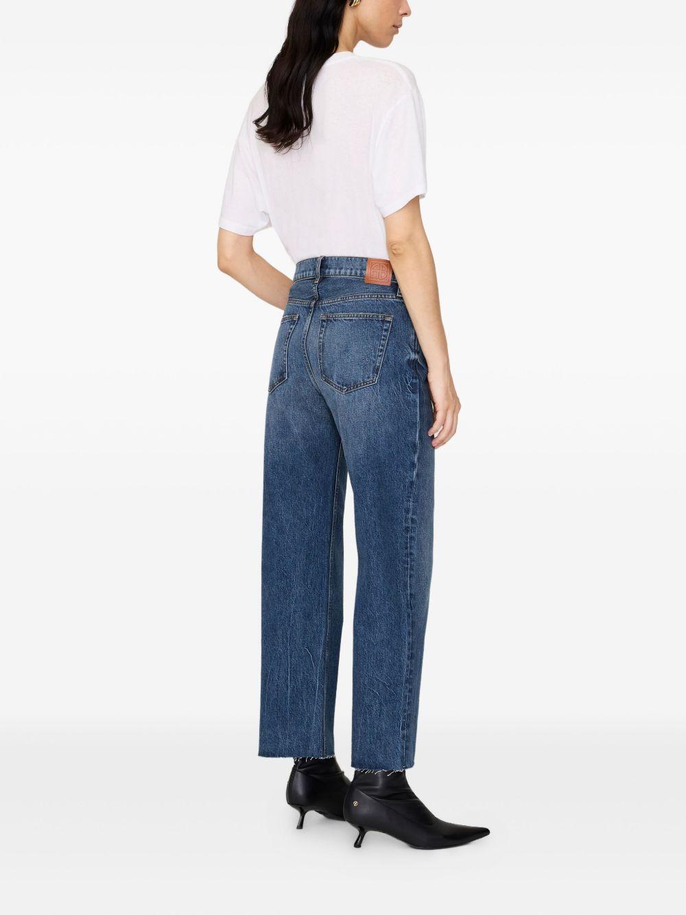 Gavin frayed-hem jeans Product Image