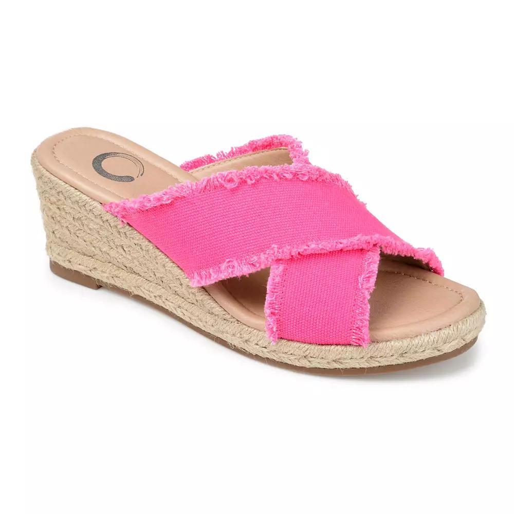 Journee Shanni Womens Wedge Sandals Product Image
