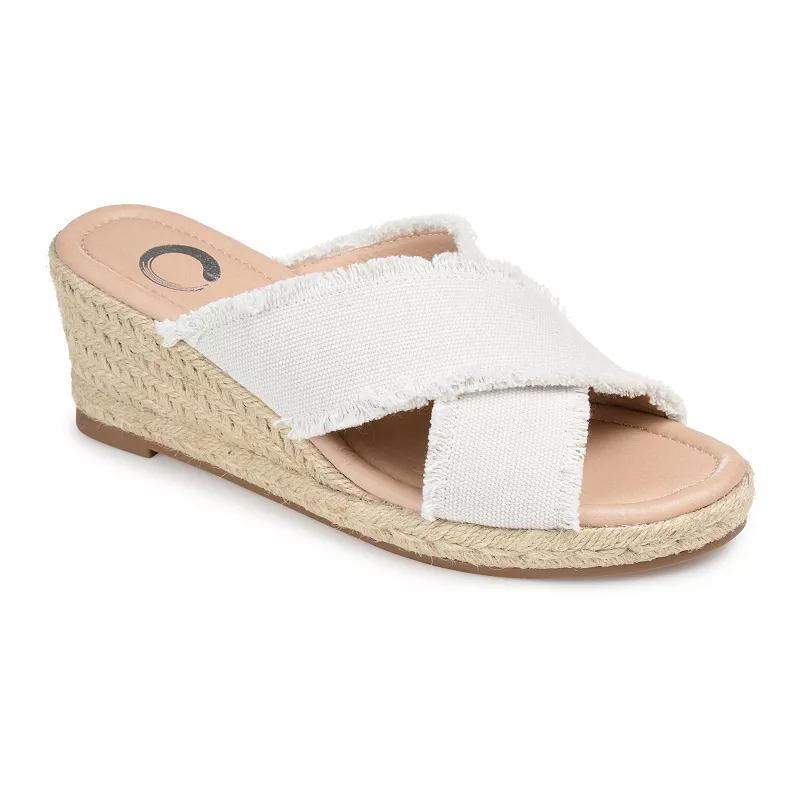 Journee Shanni Womens Wedge Sandals Product Image