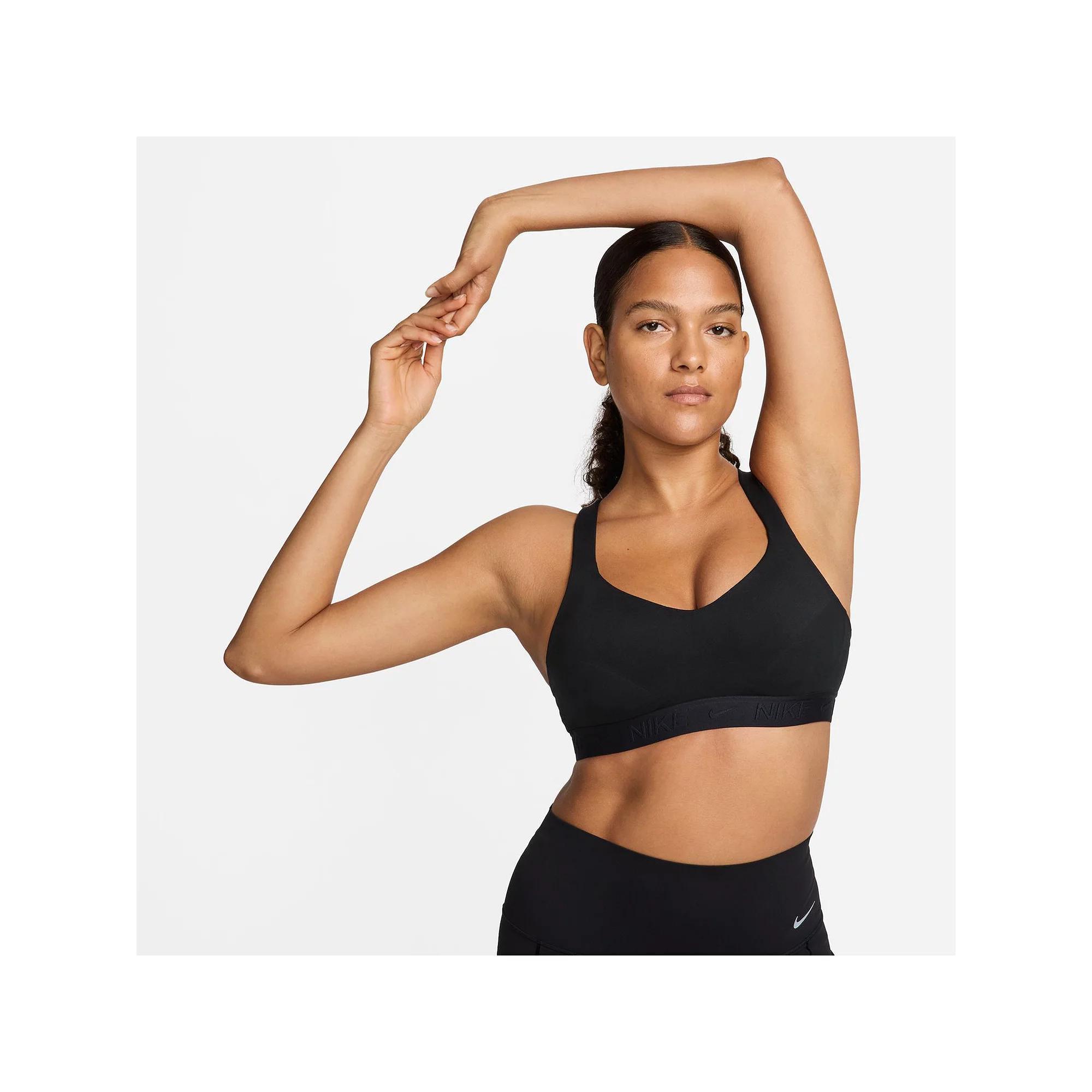 Women's Nike Indy High Support Padded Adjustable Sports Bra, Size: XL, Black Product Image