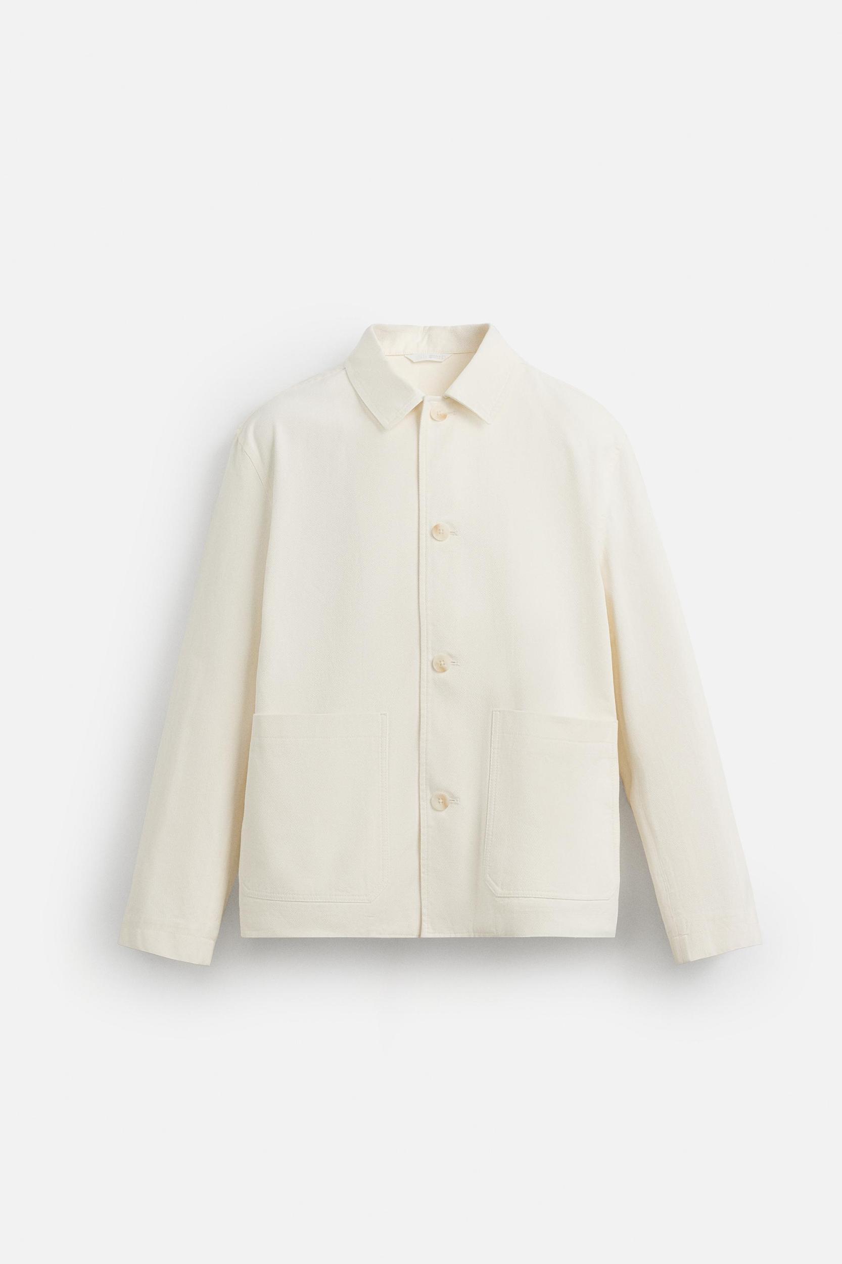 REGULAR FIT POCKET OVERSHIRT Product Image