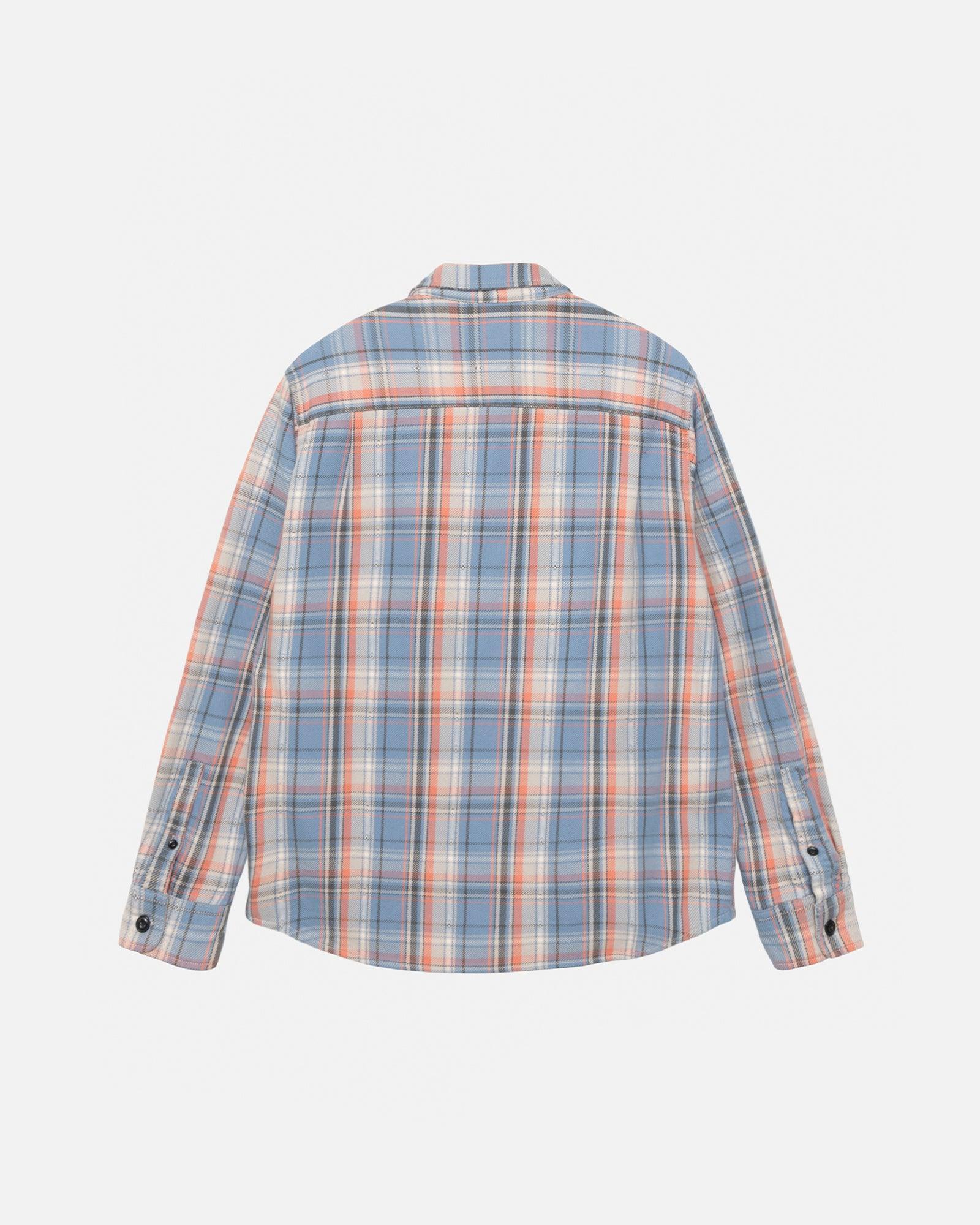 DAN WASHED COTTON PLAID SHIRT Male Product Image