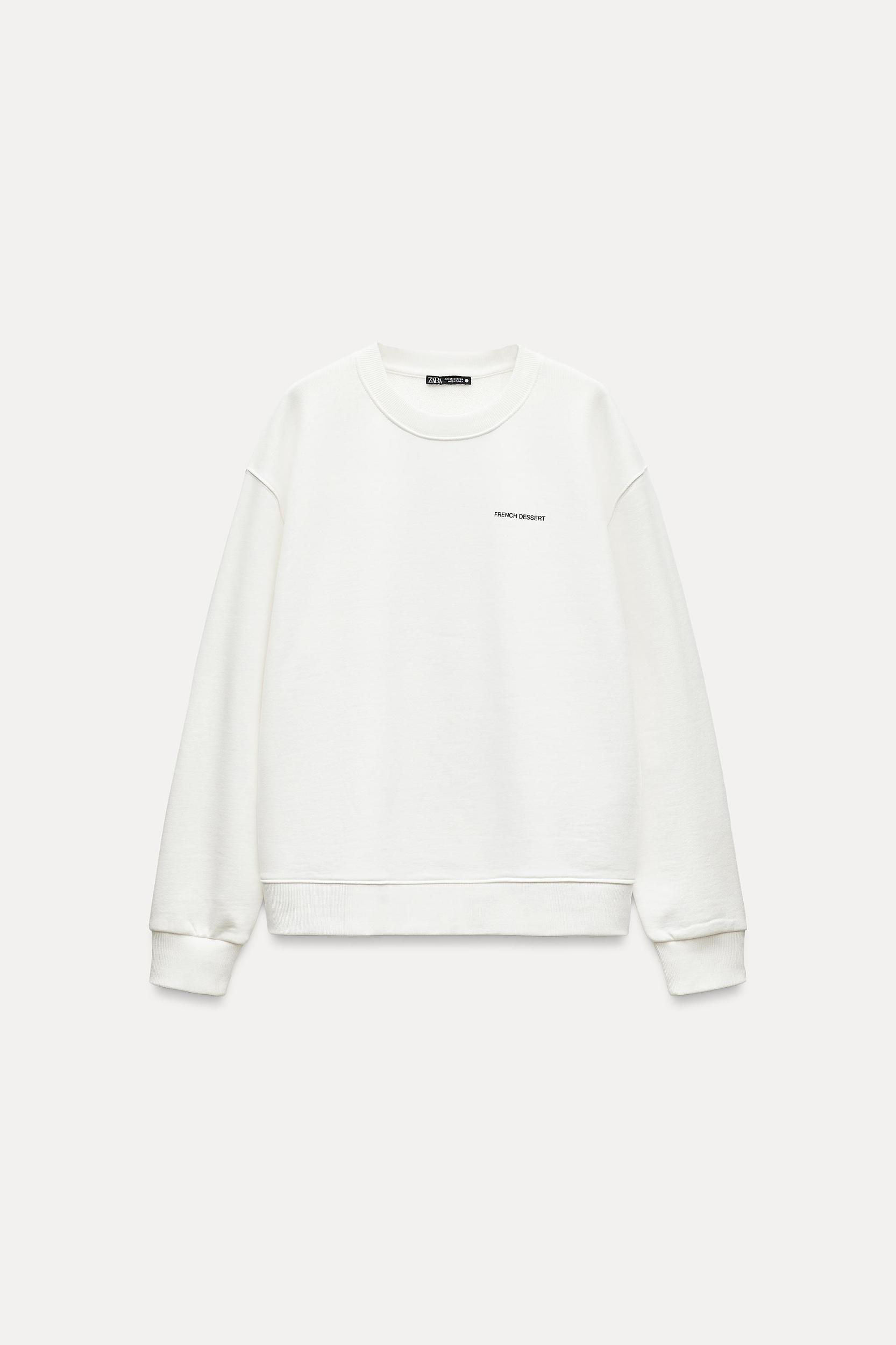 CONTRAST PRINT SWEATSHIRT Product Image