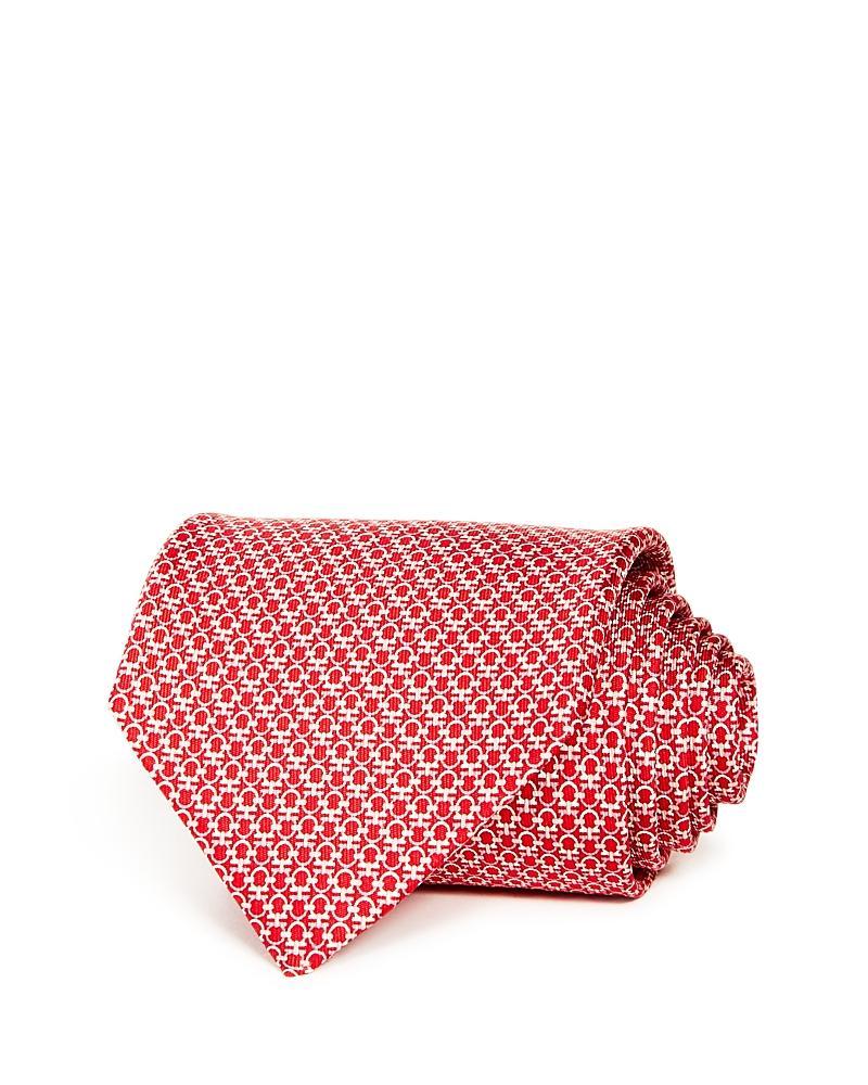 Salvatore Ferragamo Mini Linked Gancini Silk Classic Tie Product Image
