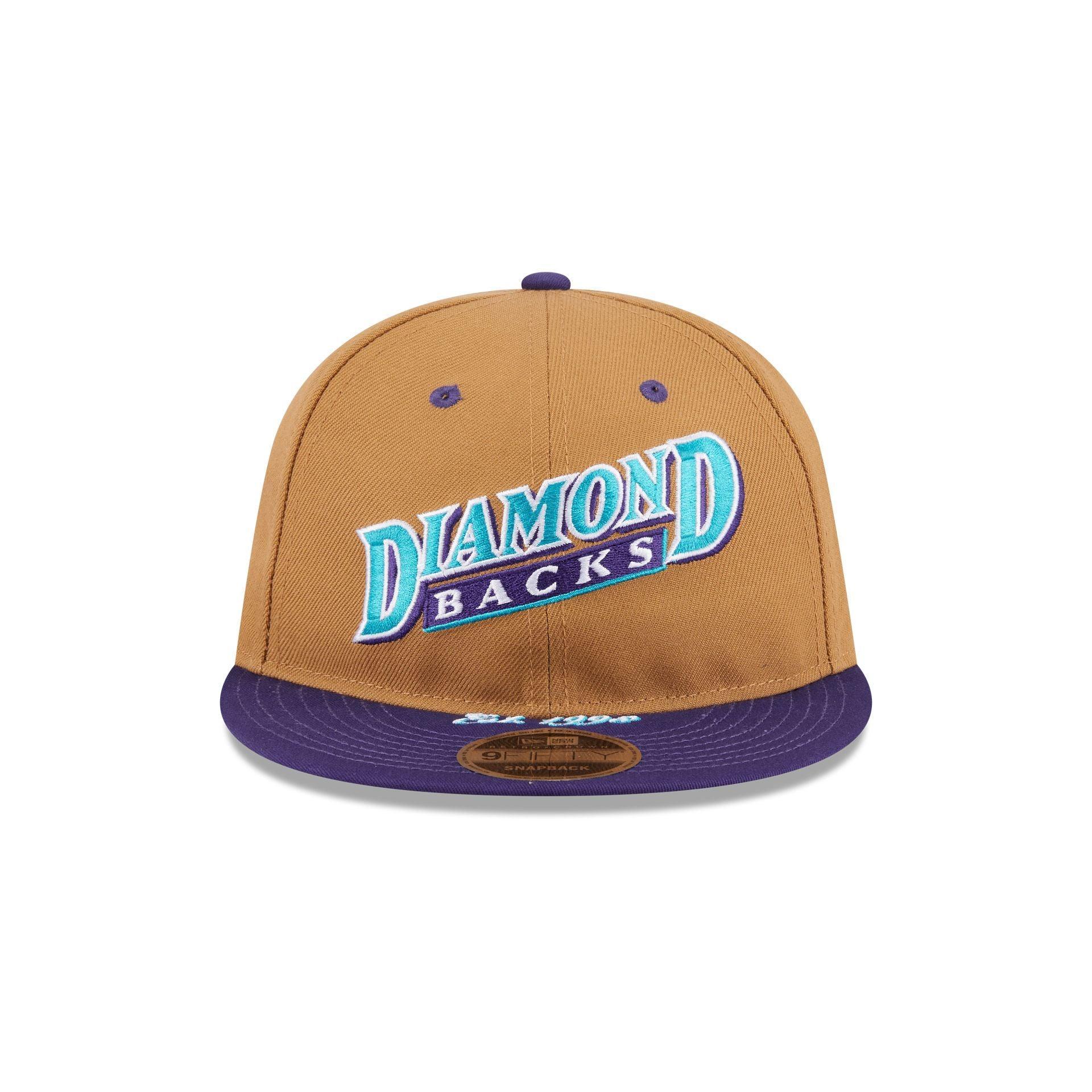 Arizona Diamondbacks Wheat Retro Crown 9FIFTY Snapback Hat Male Product Image