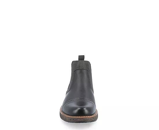 VANCE Lancaster Chelsea Men's Ankle Boots, Size: 10, Black Product Image