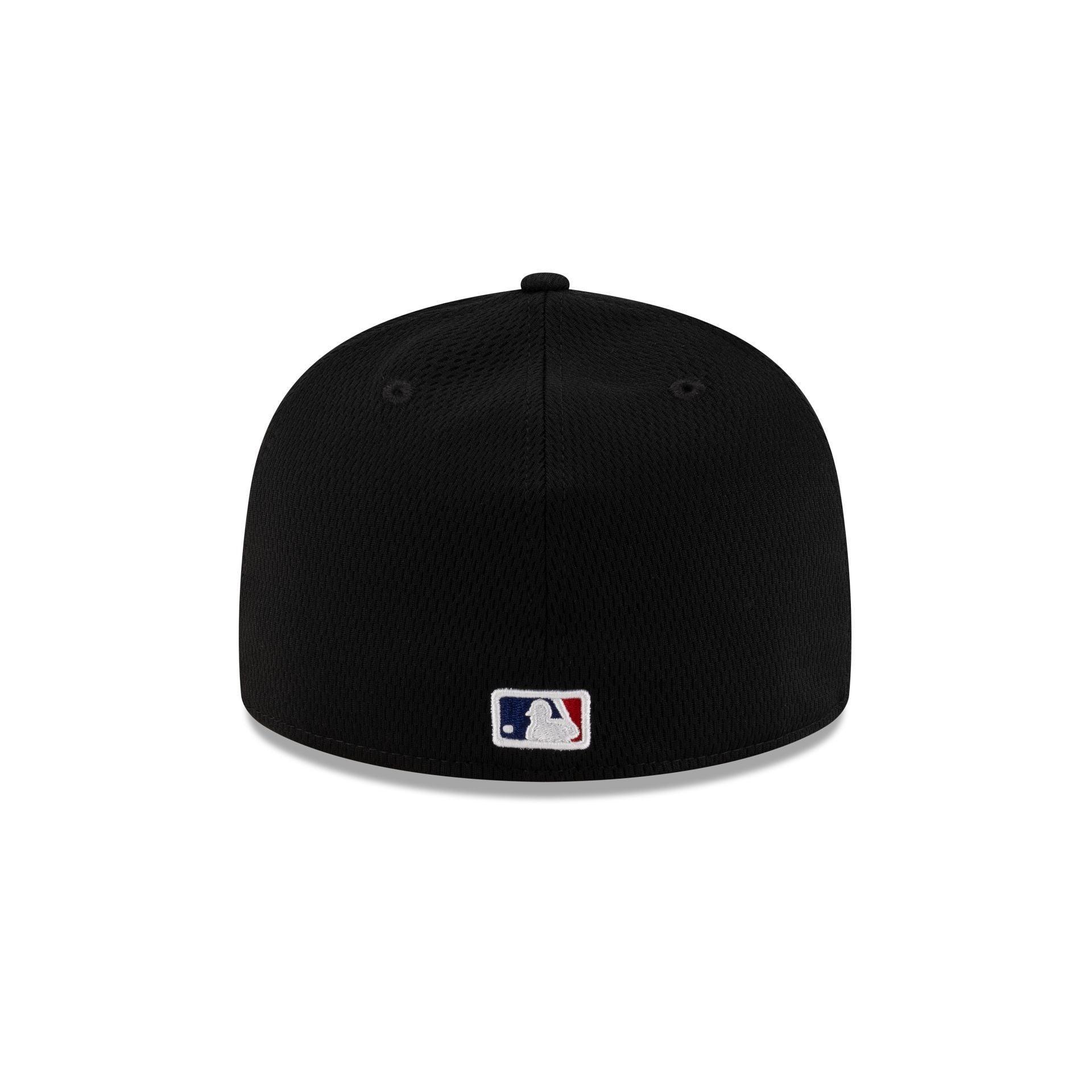 Tampa Bay Rays 2025 Clubhouse Alt Black 59FIFTY Fitted Hat Male Product Image