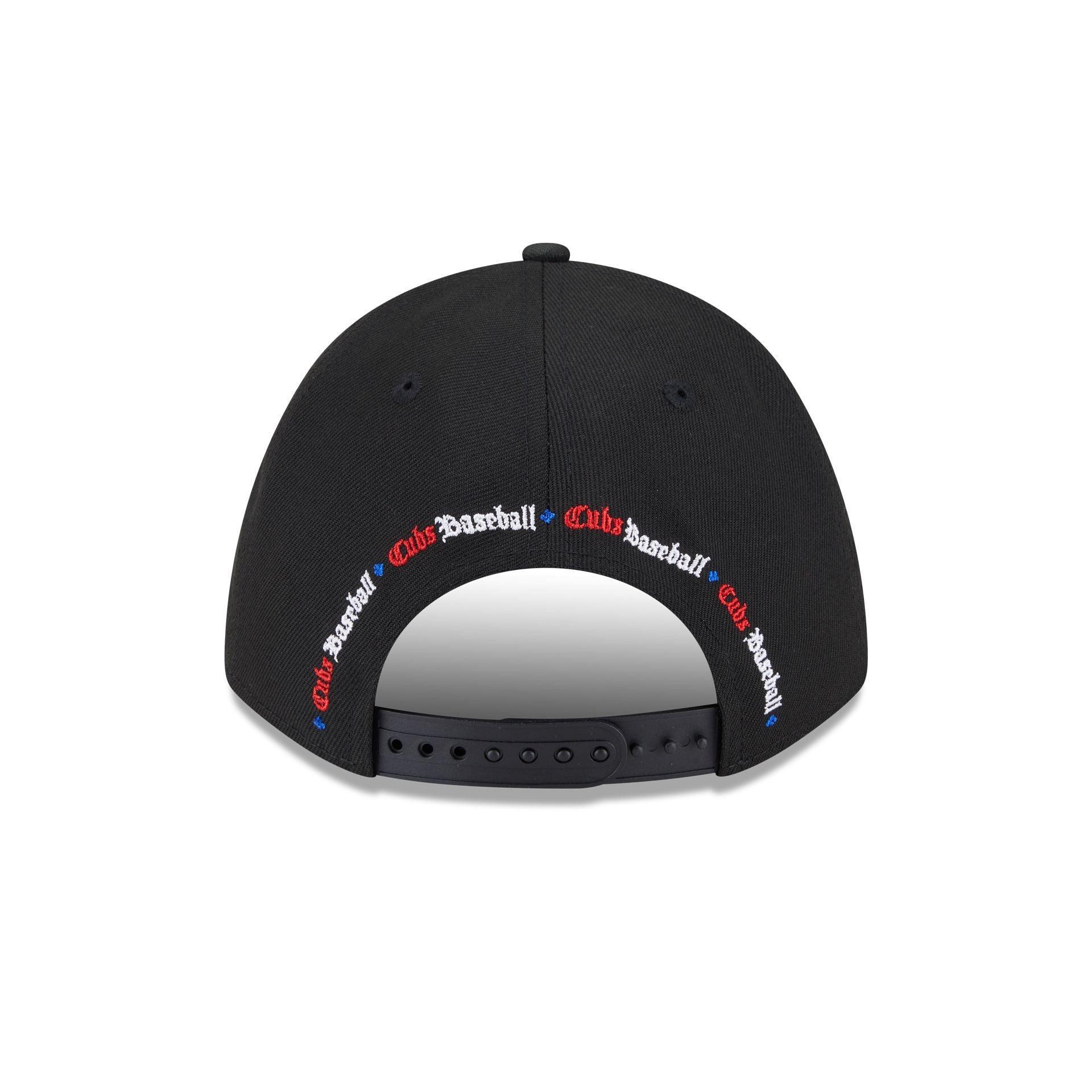 Chicago Cubs Stained Glass 9FORTY M-Crown A-Frame Snapback Hat Male Product Image