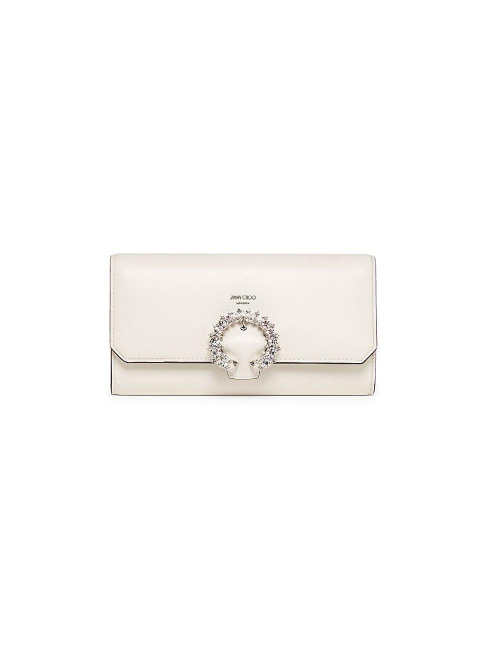 Buckle Lambskin Wallet with Chain Product Image