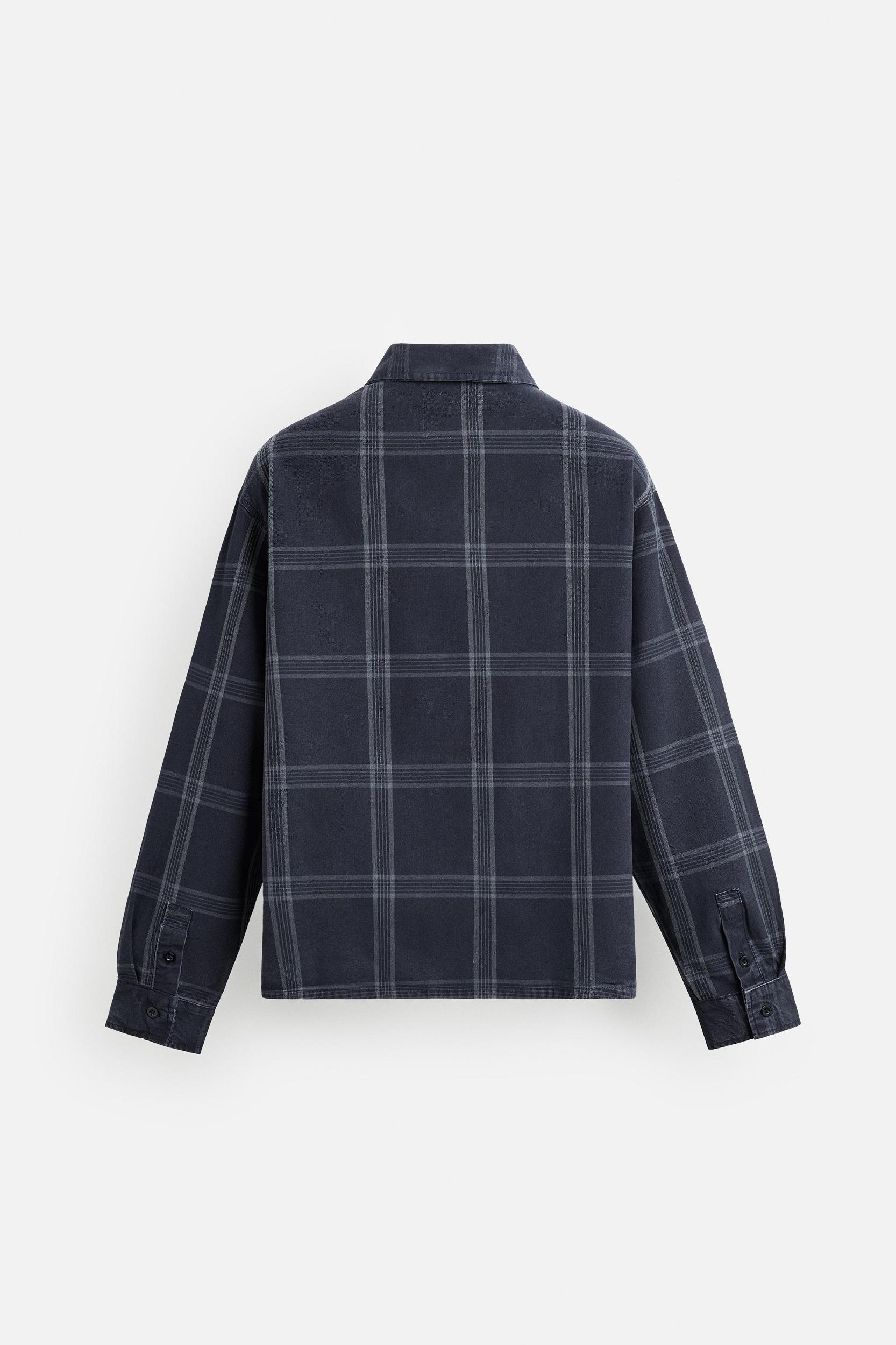 ZIPPERED CHECK JACKET Product Image