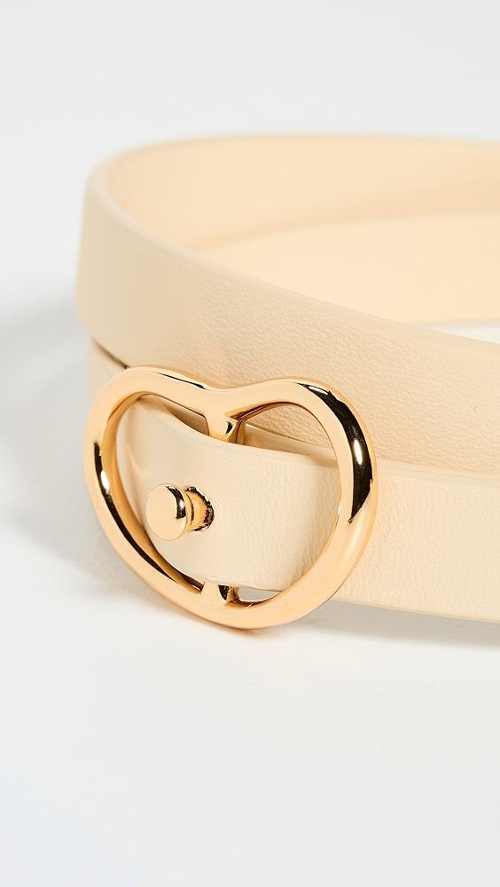 Lizzie Fortunato Skinny Georgia Belt In Butter | Shopbop Product Image