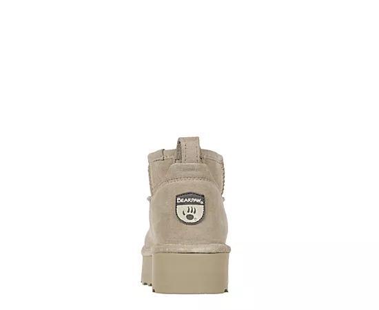 Bearpaw Womens Retro Shorty Platform Fur Boot Product Image