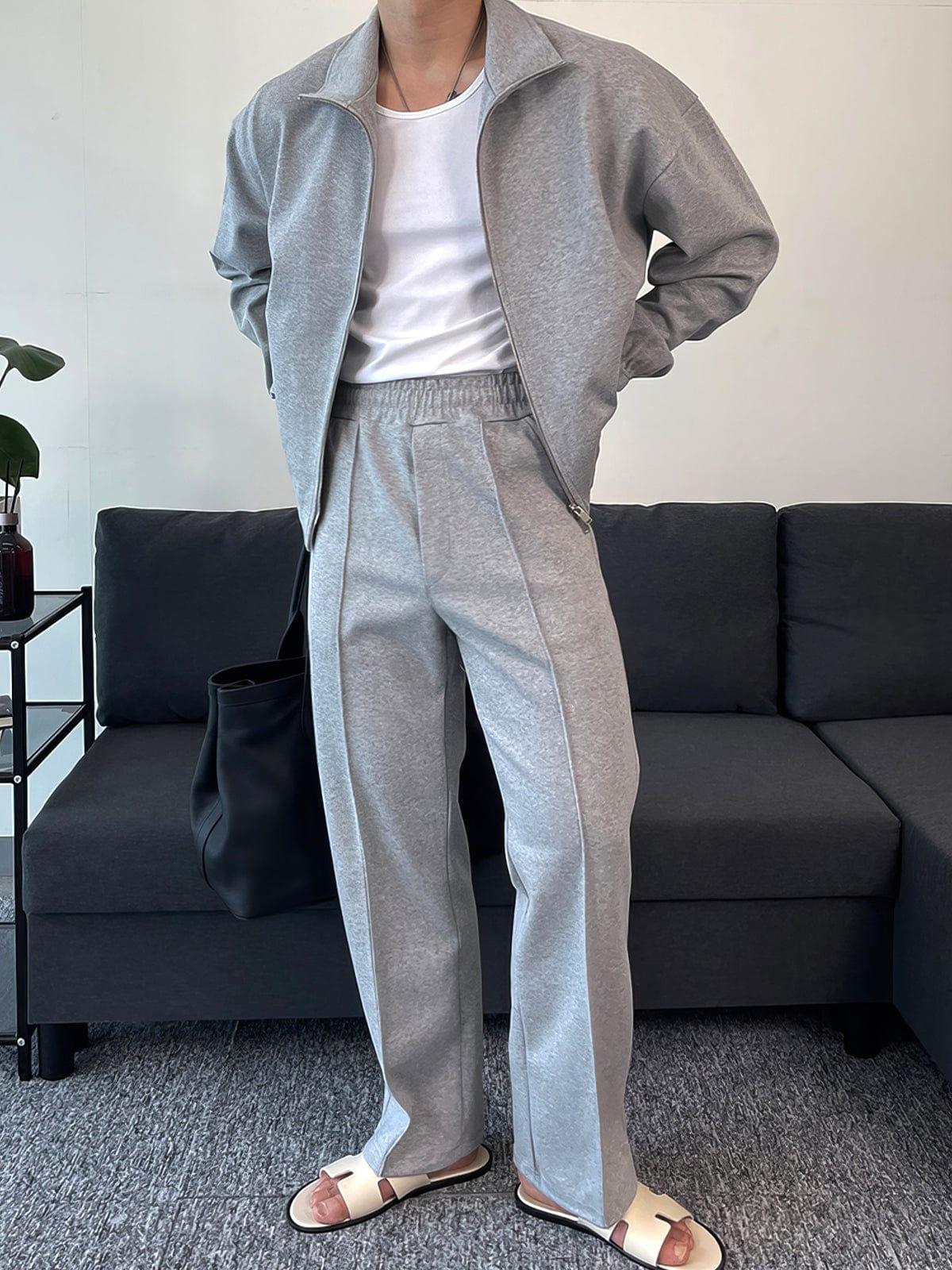 RT No. 12512 ZIP-UP & STRAIGHT SWEATPANTS Product Image