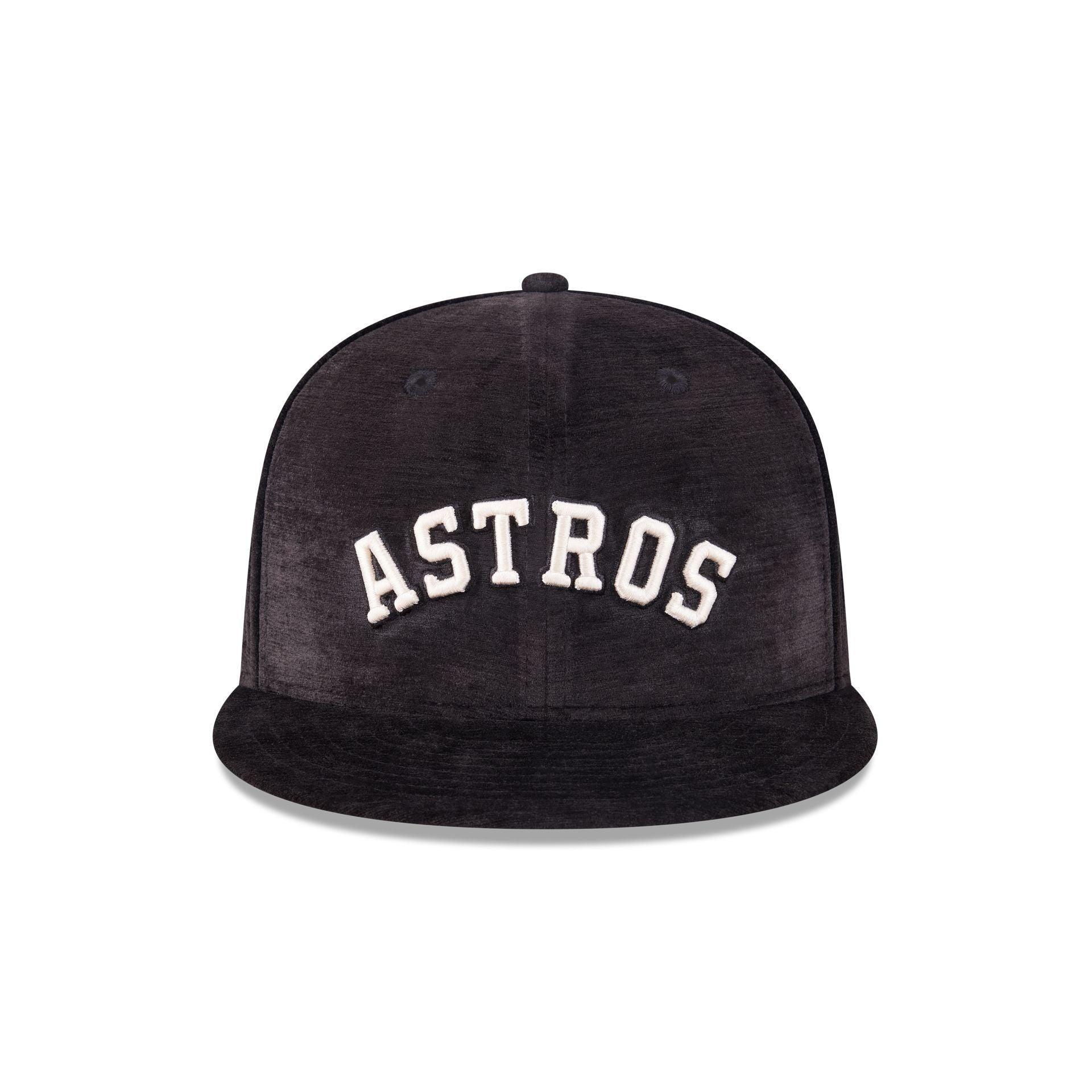 Houston Astros Black Velvet 59FIFTY Fitted Hat Male Product Image