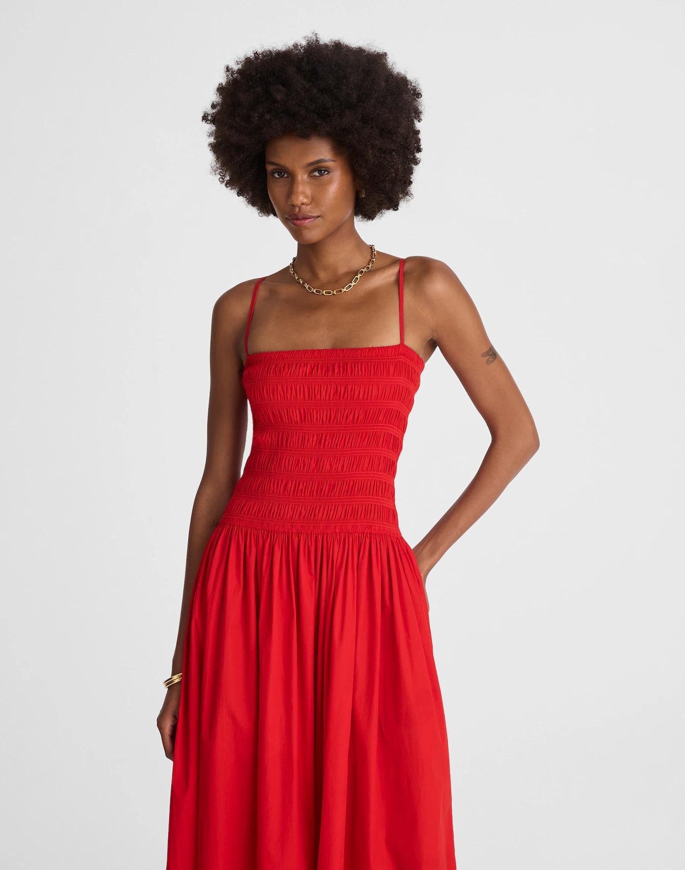 Smocked Maxi Dress Product Image