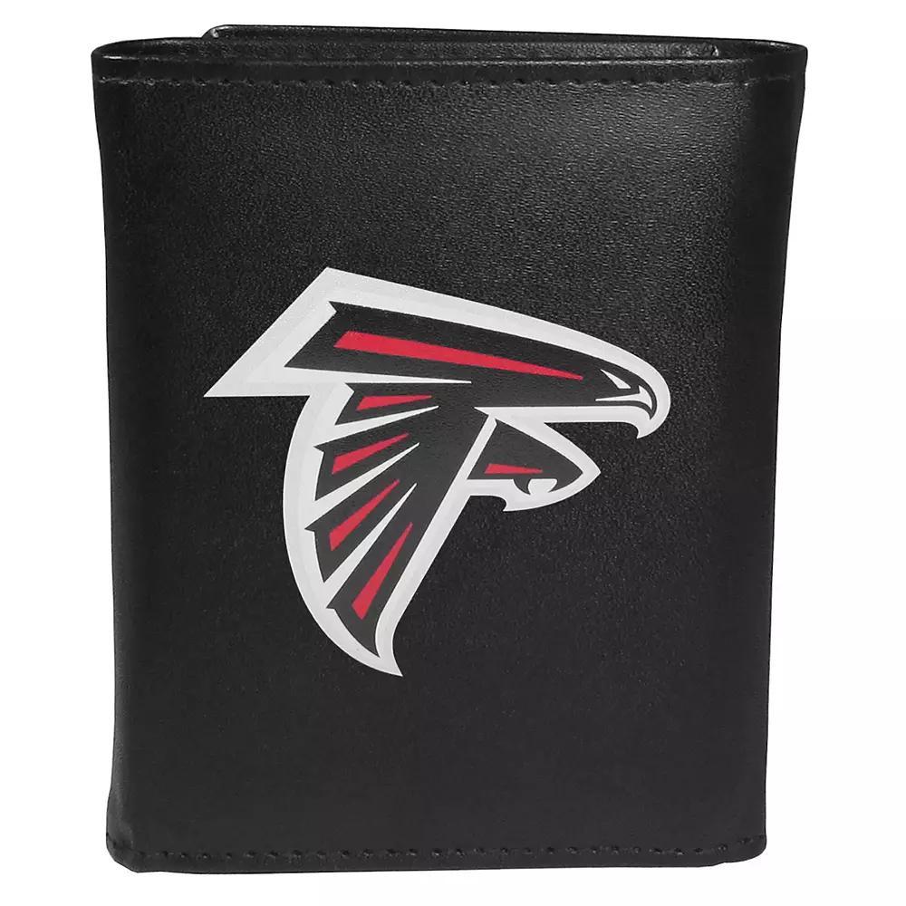 Men's Atlanta Falcons Logo Tri-Fold Wallet, Team Product Image
