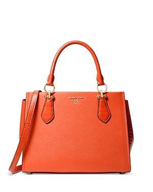 Michael Michael Kors Marilyn Medium Leather Satchel Product Image