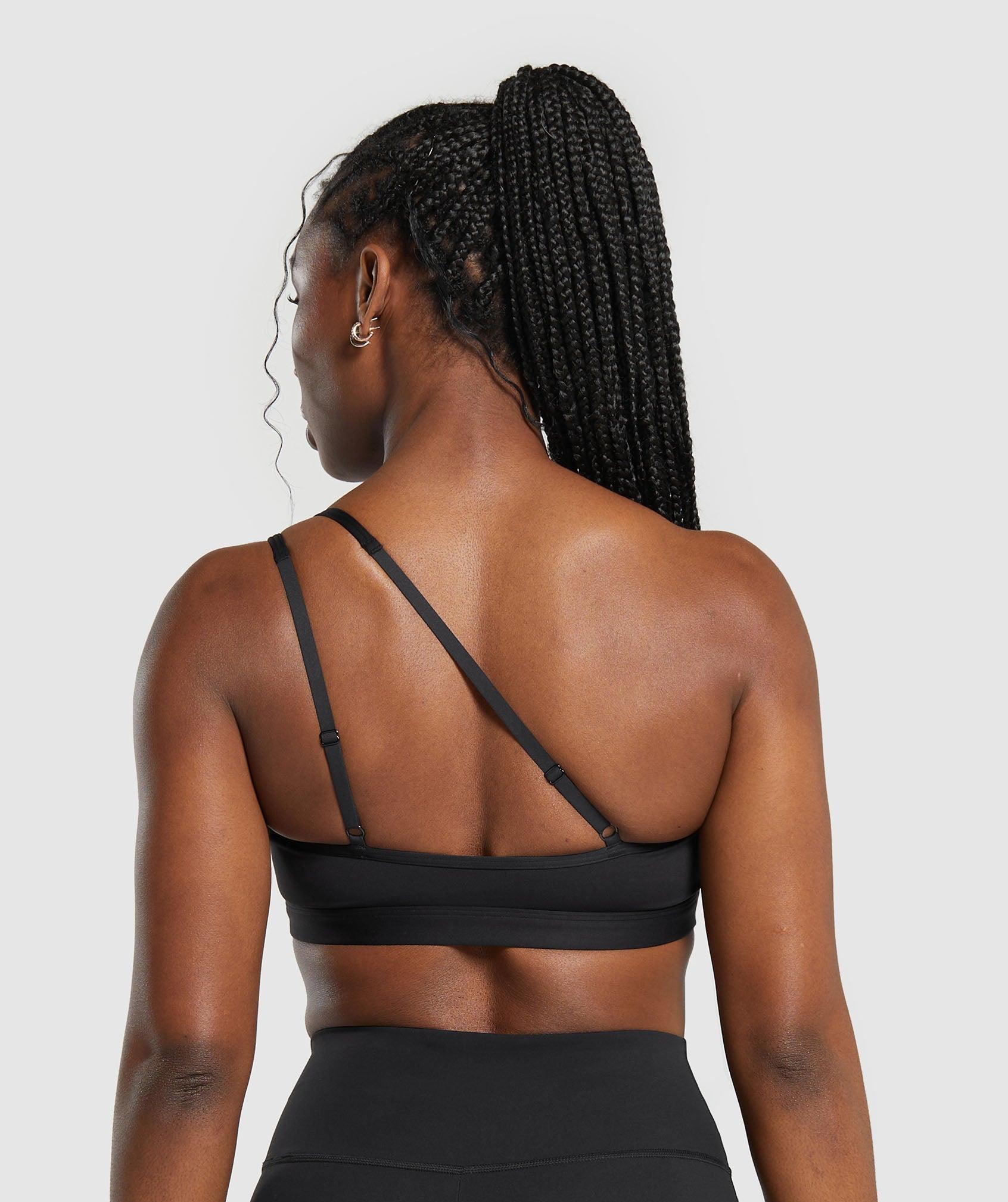 One Shoulder Sports Bra Product Image