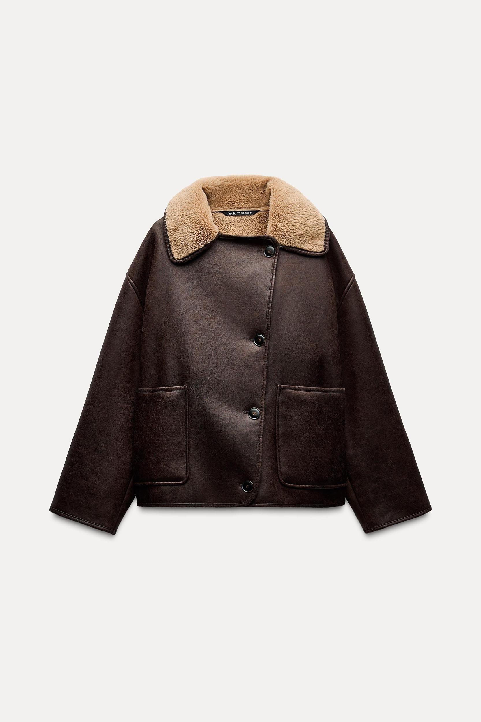 DOUBLE FACED JACKET ZW COLLECTION Product Image