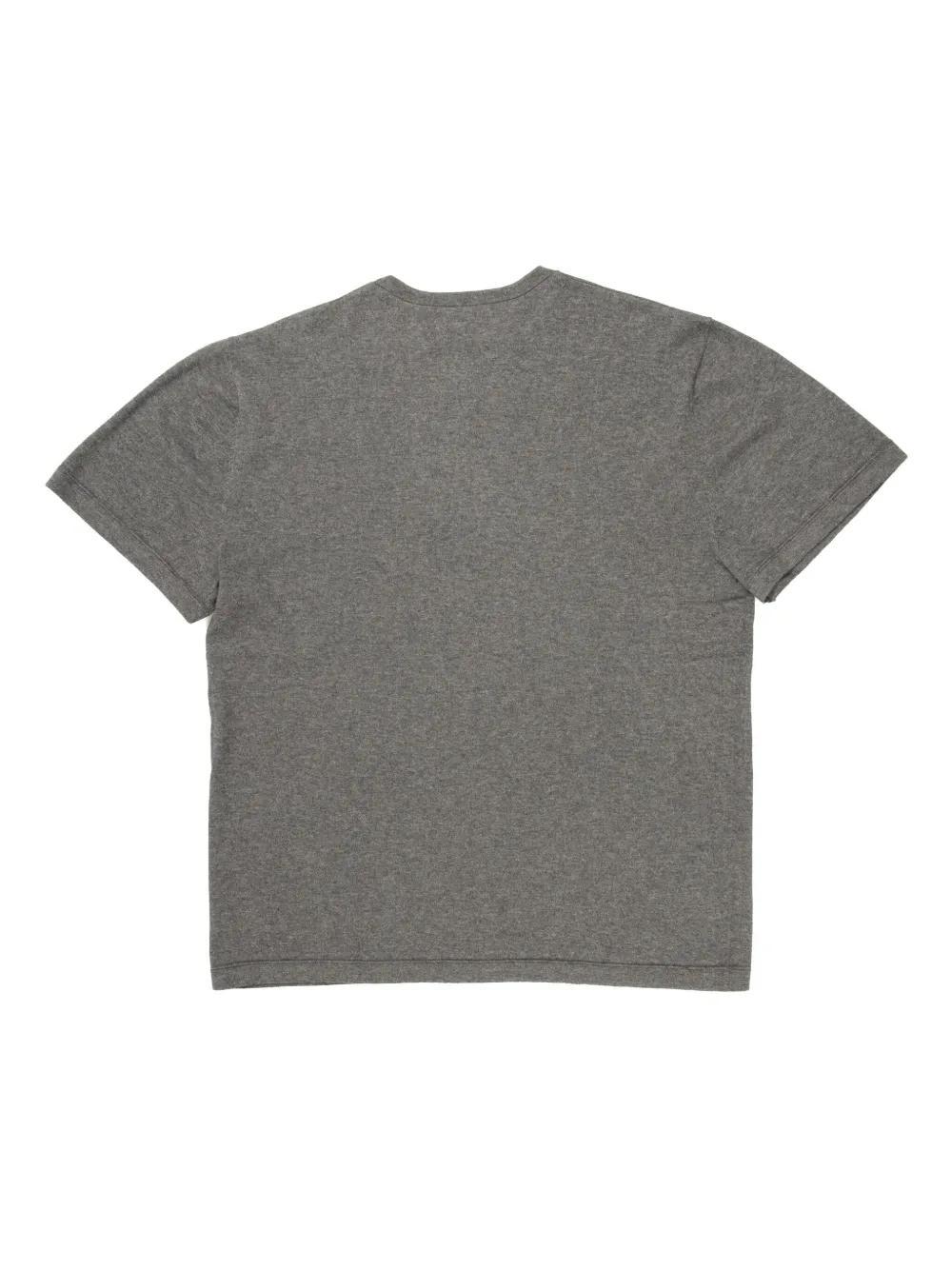 EXTREME CASHMERE Crew-neck T-shirt In Grey Product Image