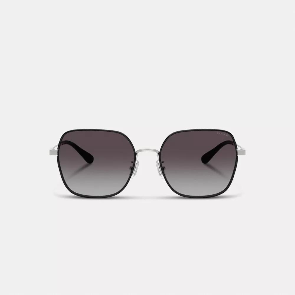 Metal Thin Square Sunglasses Product Image