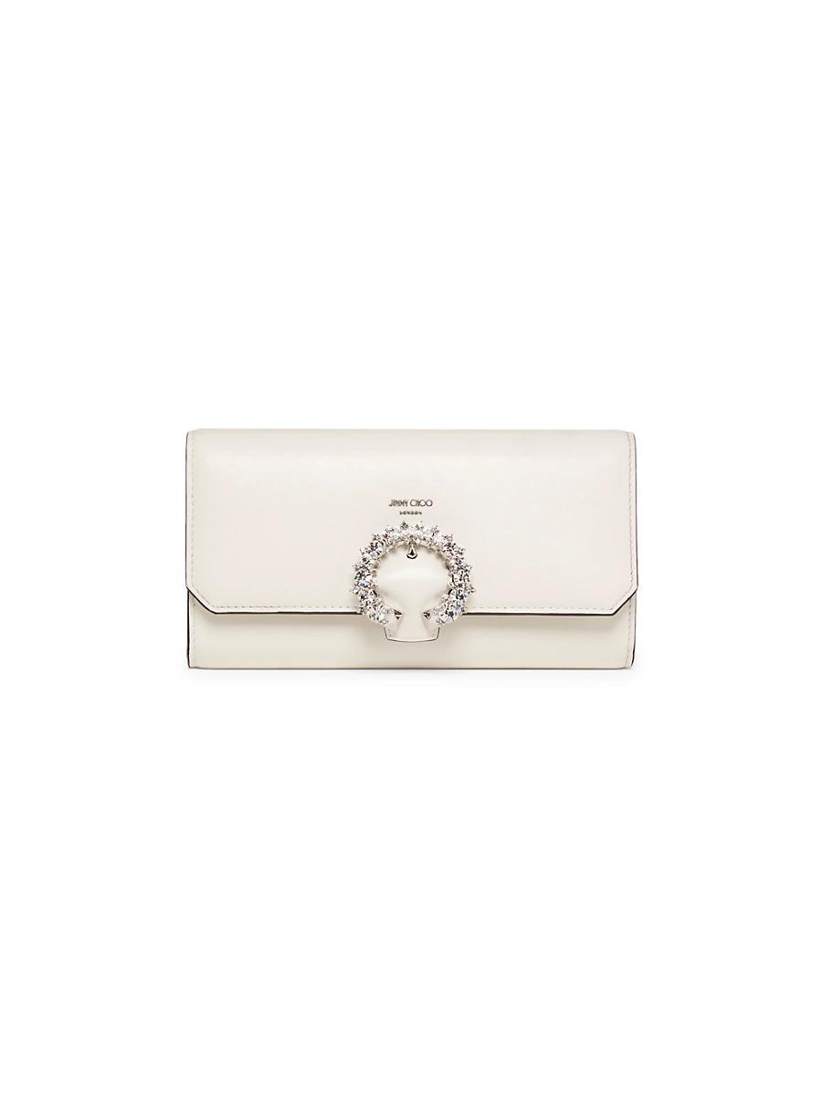Buckle Lambskin Wallet with Chain Product Image