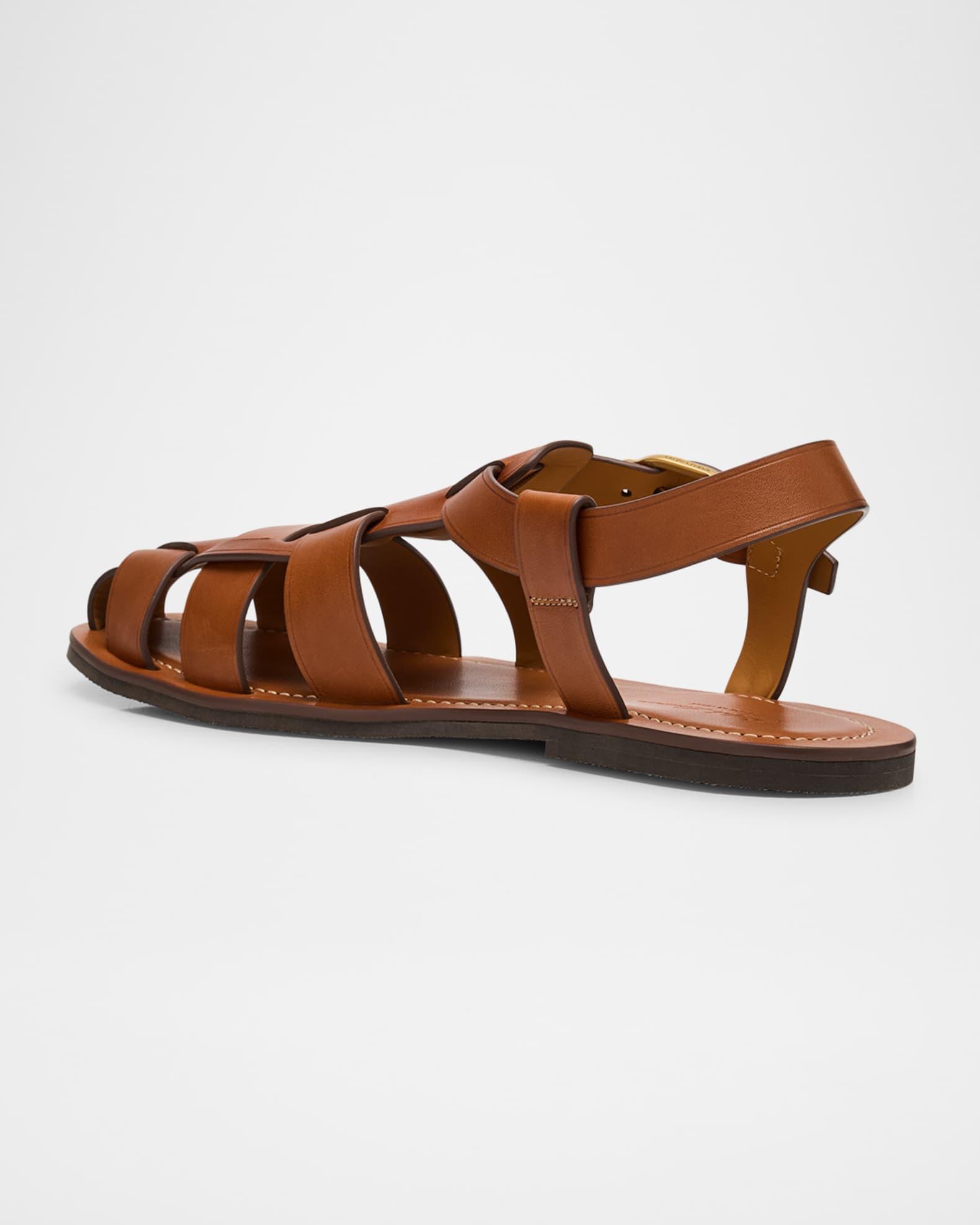 Men's Leather Fisherman Sandals Product Image