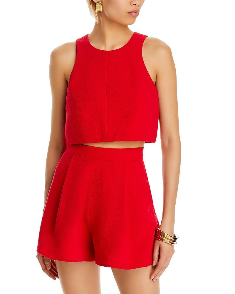 Womens Black Halo x Laurel Berman Sanibel Two-Piece Romper Product Image