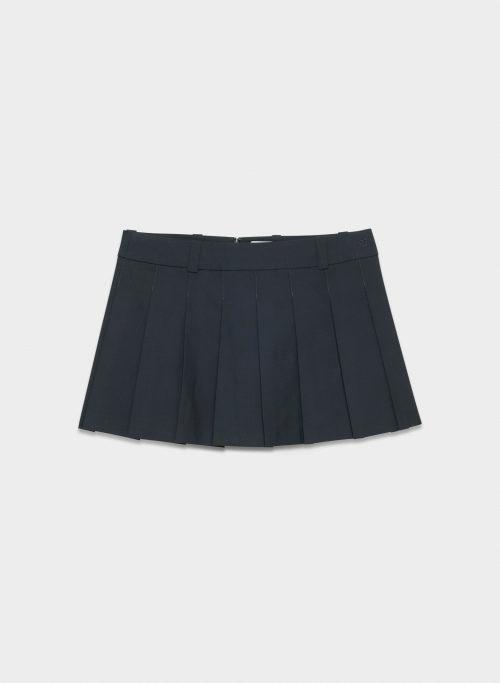 olive super lo-rise mini skirt Product Image