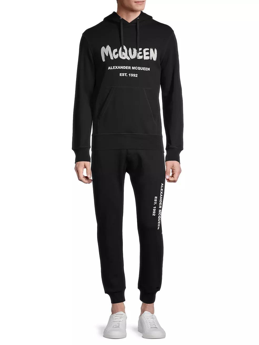 Graffiti Print Logo Joggers Product Image