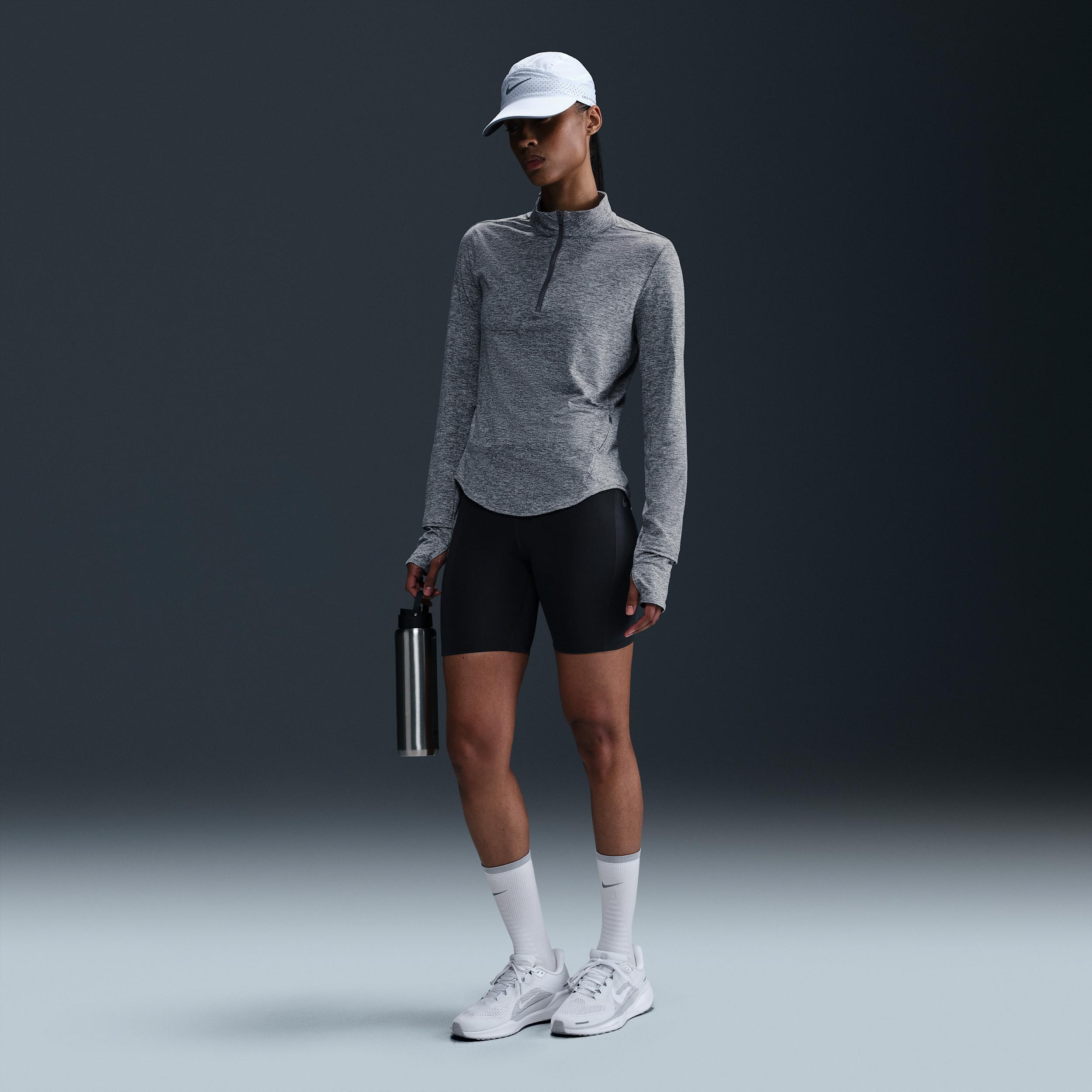 Nike Women's Swift Dri-FIT UV 1/4-Zip Running Top Product Image