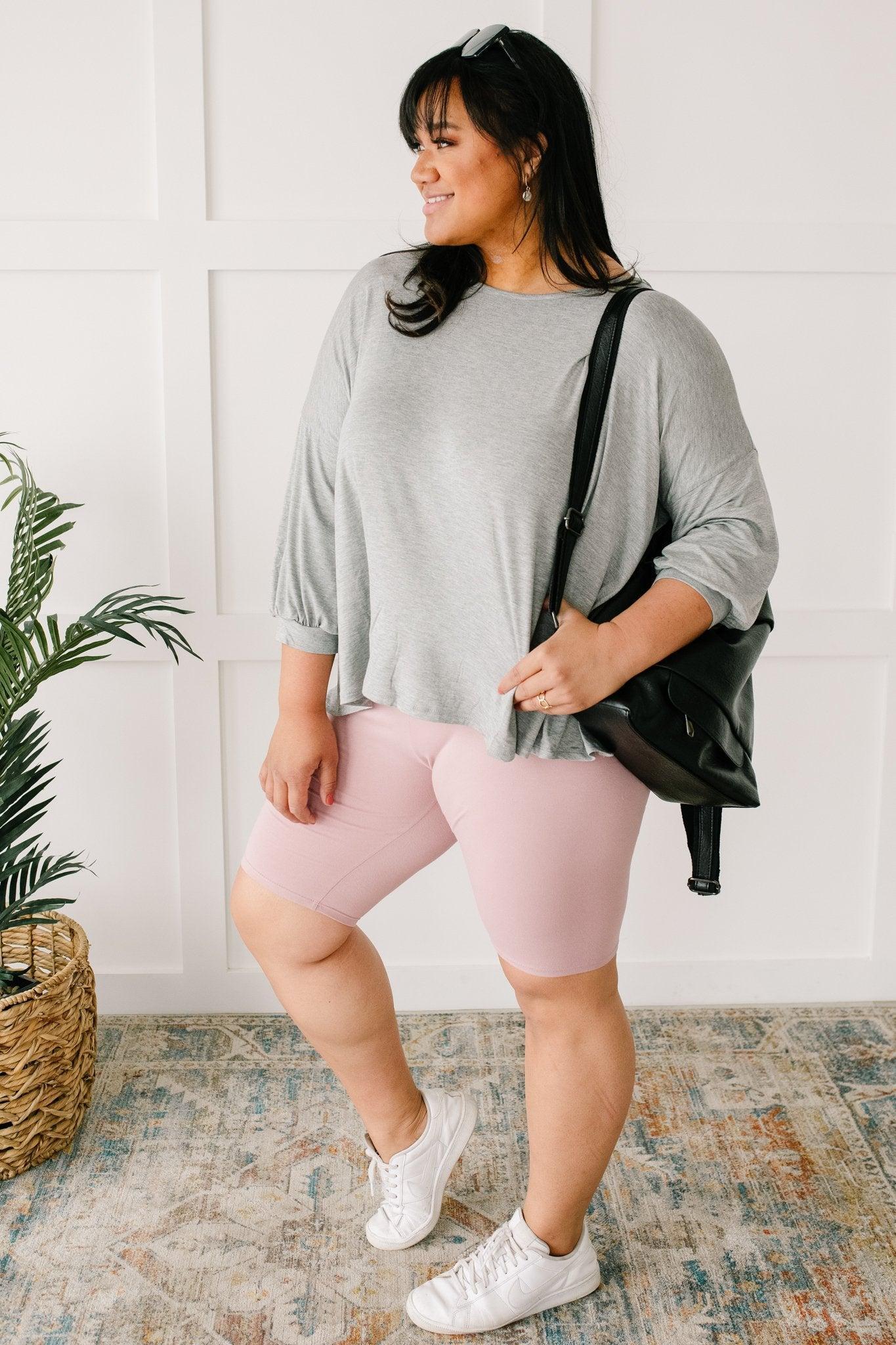 Aero Biker Shorts In Mauve (Online Exclusives) Product Image