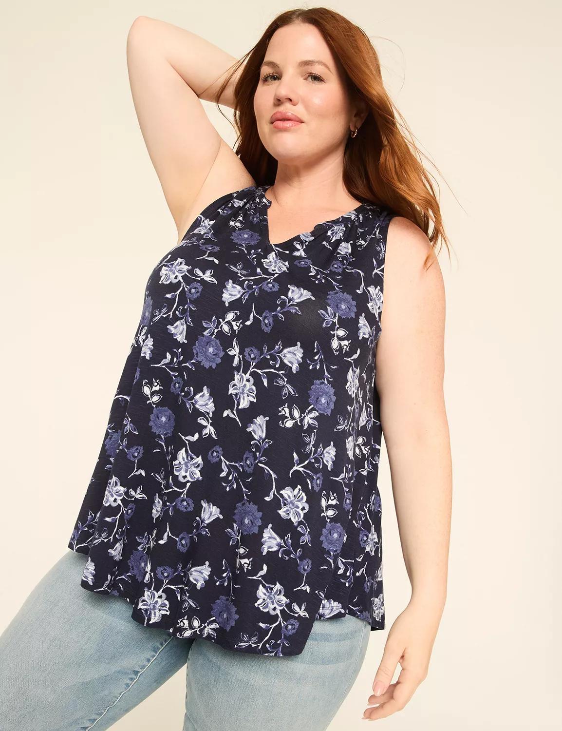 Swing Notch-Neck Tank Product Image