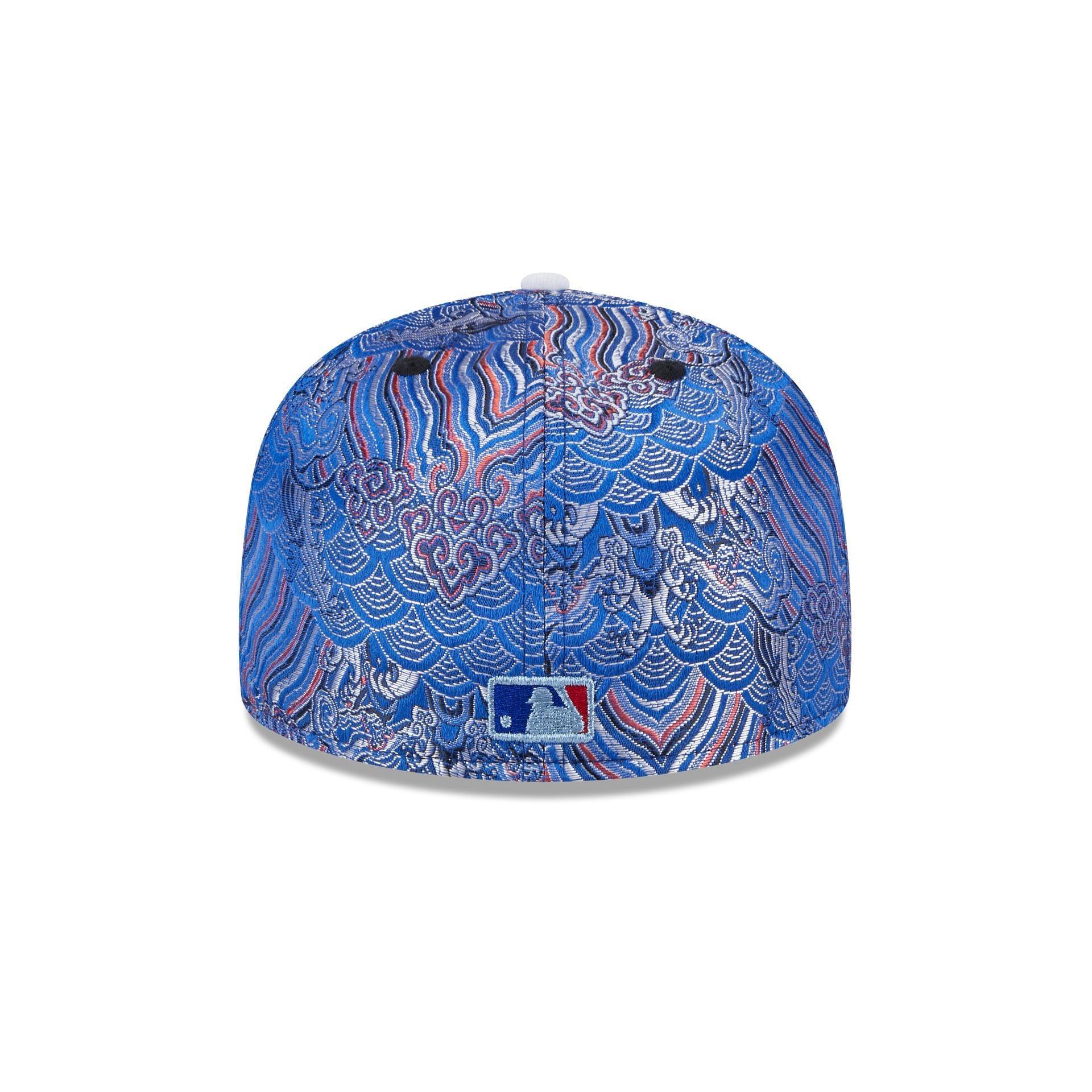 New York Mets Stained Glass 59FIFTY A-Frame Fitted Hat Male Product Image