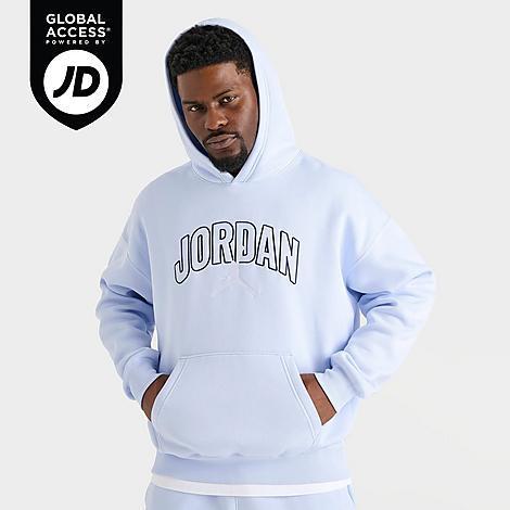 Jordan Mens Brooklyn Fleece Oversized Pullover Hoodie Product Image