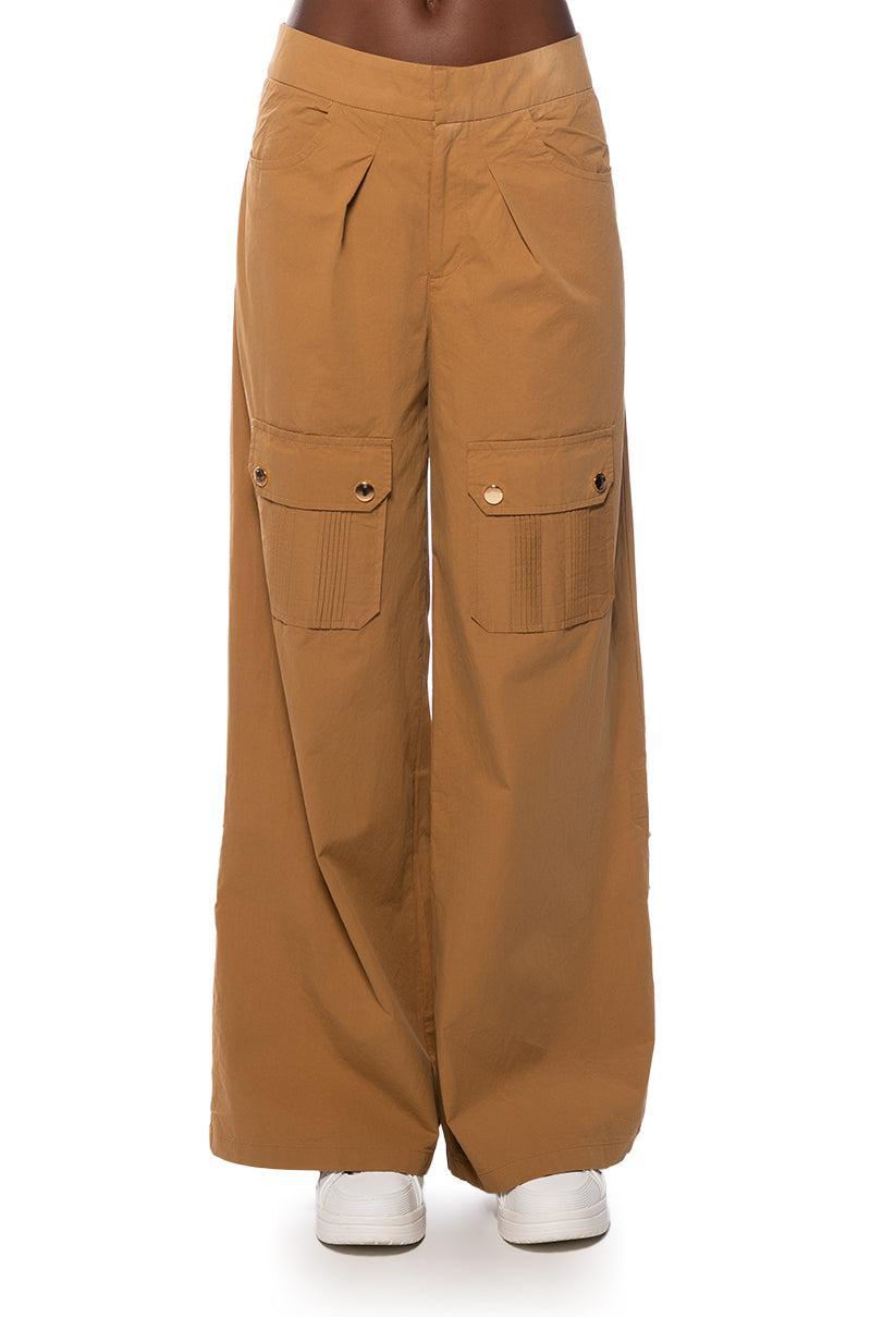 CARGO CHIC WIDE LEG PANTS Product Image