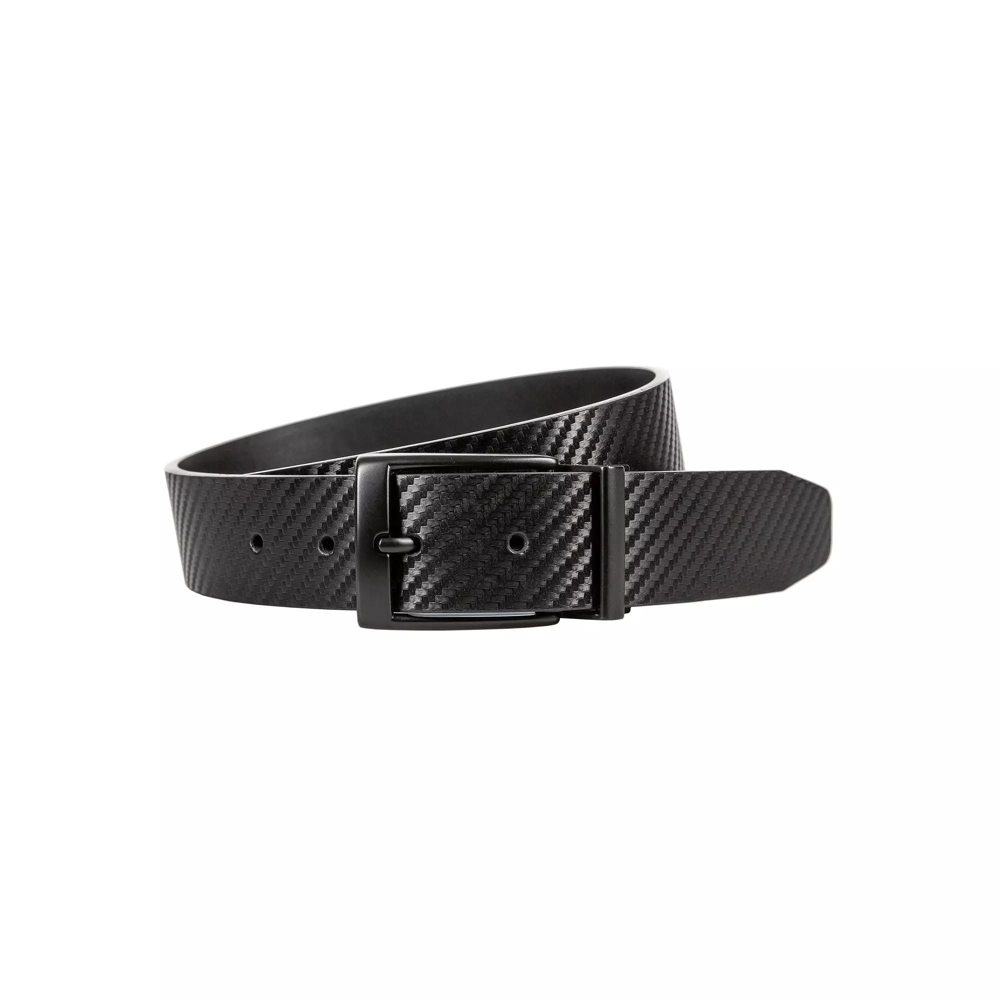 Men's Nike Carbon Fiber Texture Reversible Belt, Size: XL, Black Product Image