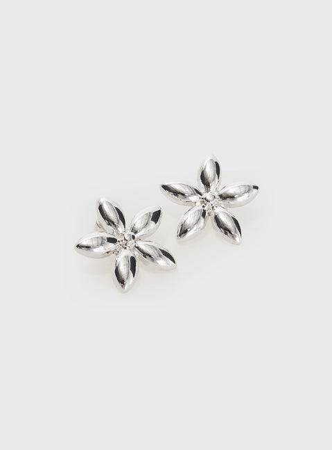 Torquil Earrings Silver Product Image