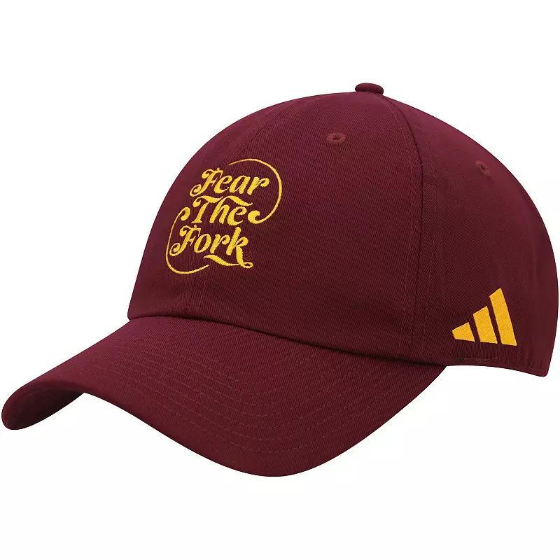 Men's adidas Maroon Arizona State Sun Devils Slouch Adjustable Hat, Red Product Image