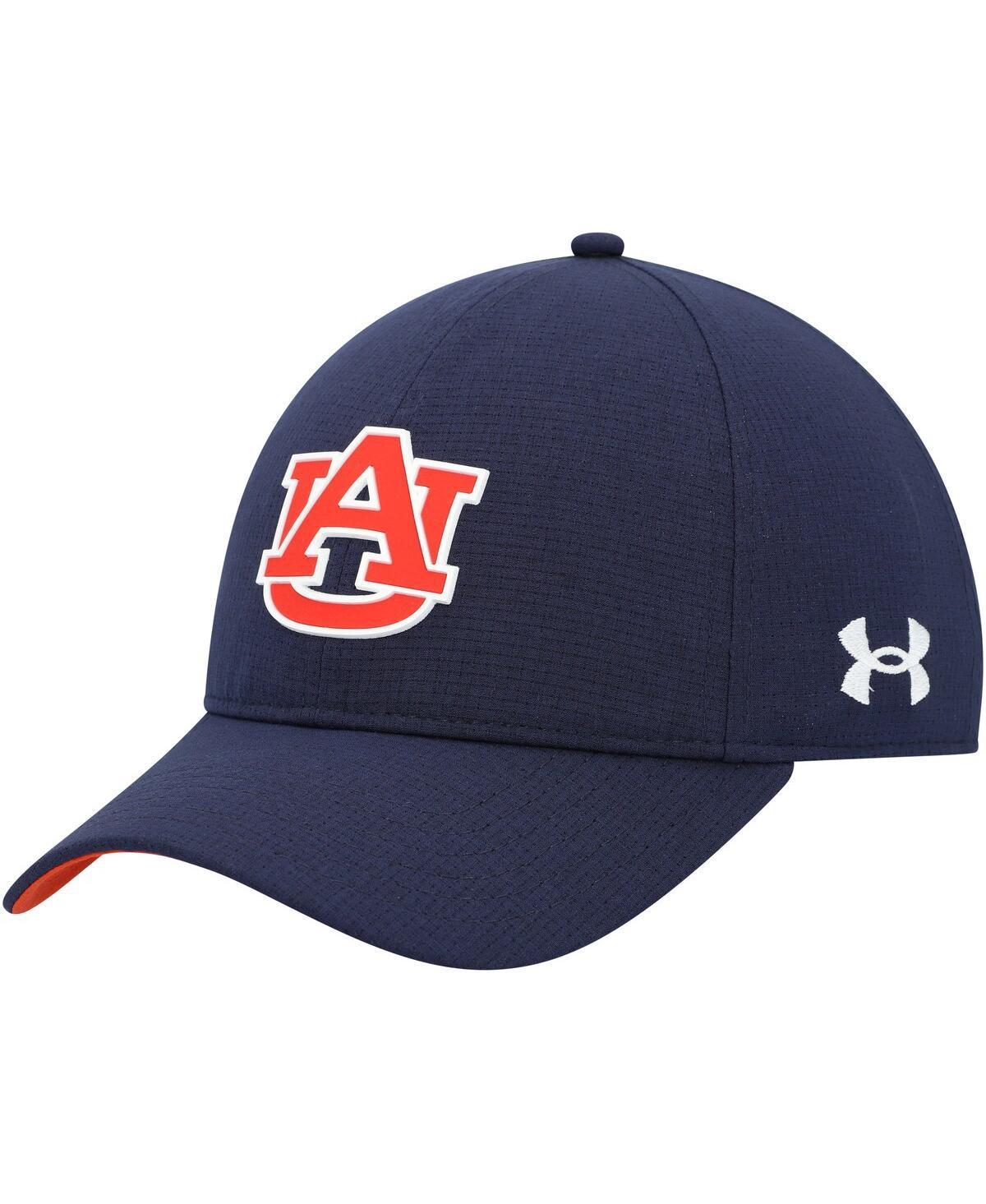 Womens Under Armour Auburn Tigers Sideline Airvent Performance Adjustable Hat, Blue Product Image