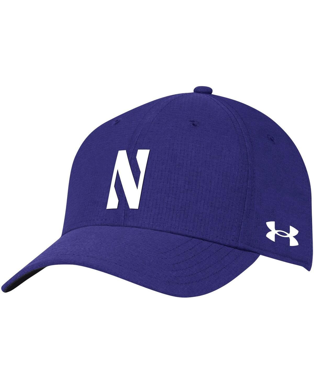Men's Under Armour Purple Northwestern Wildcats Iso-Chill Blitzing Accent Flex Hat, Size: Small/Medium Product Image