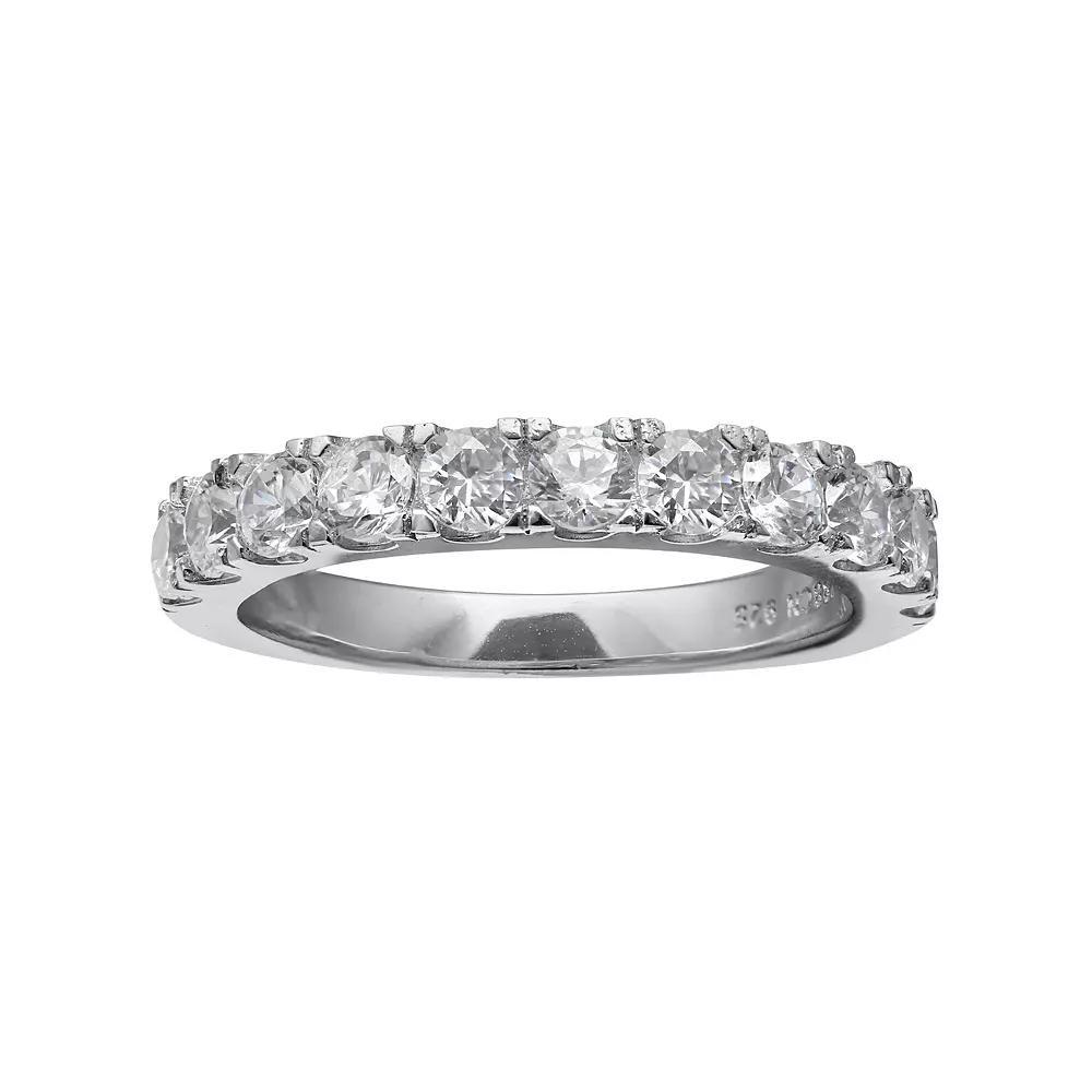 PRIMROSE Sterling Silver Cubic Zirconia Ring, Women's, Size: 7 Product Image