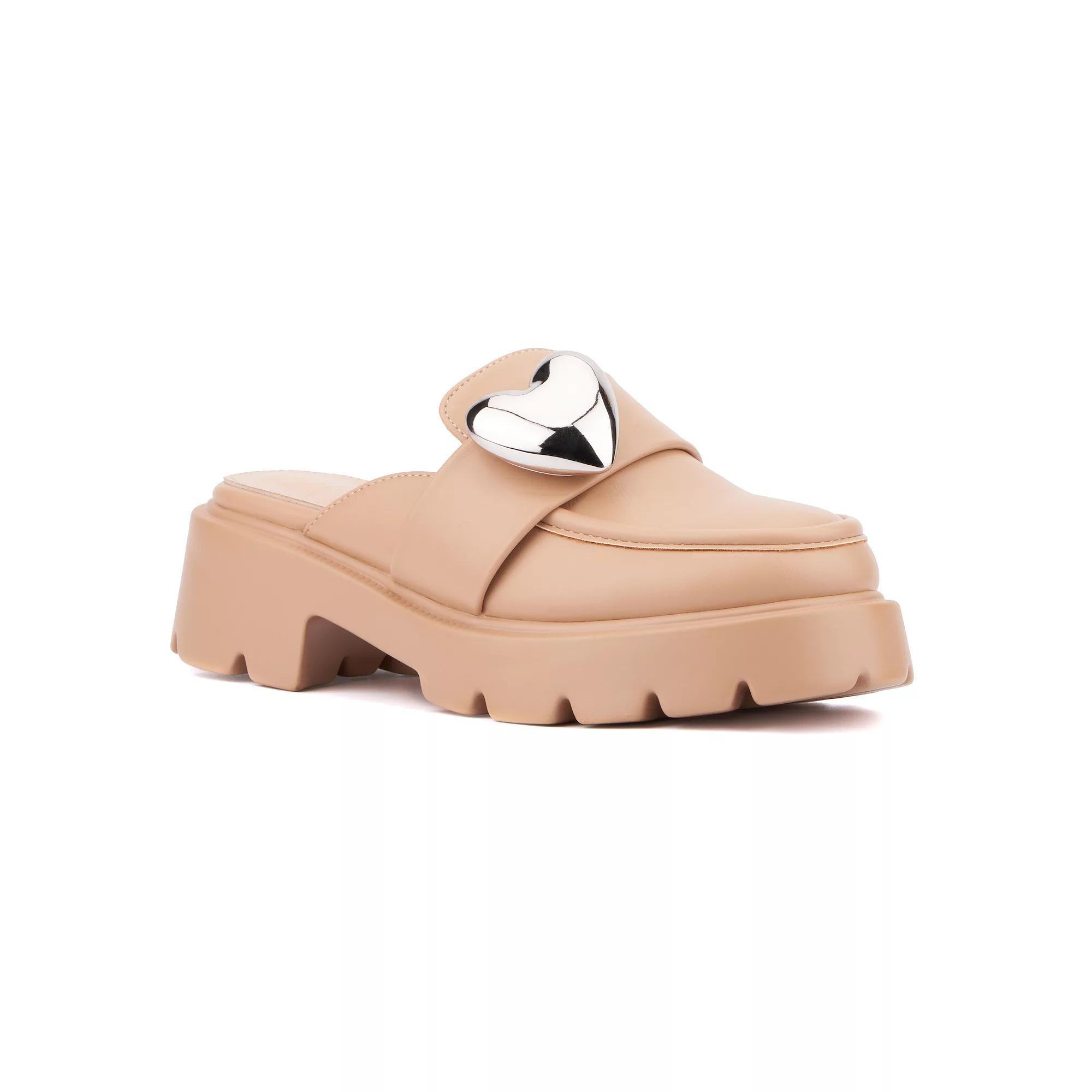Olivia Miller Heartless Womens Platform Mules Product Image