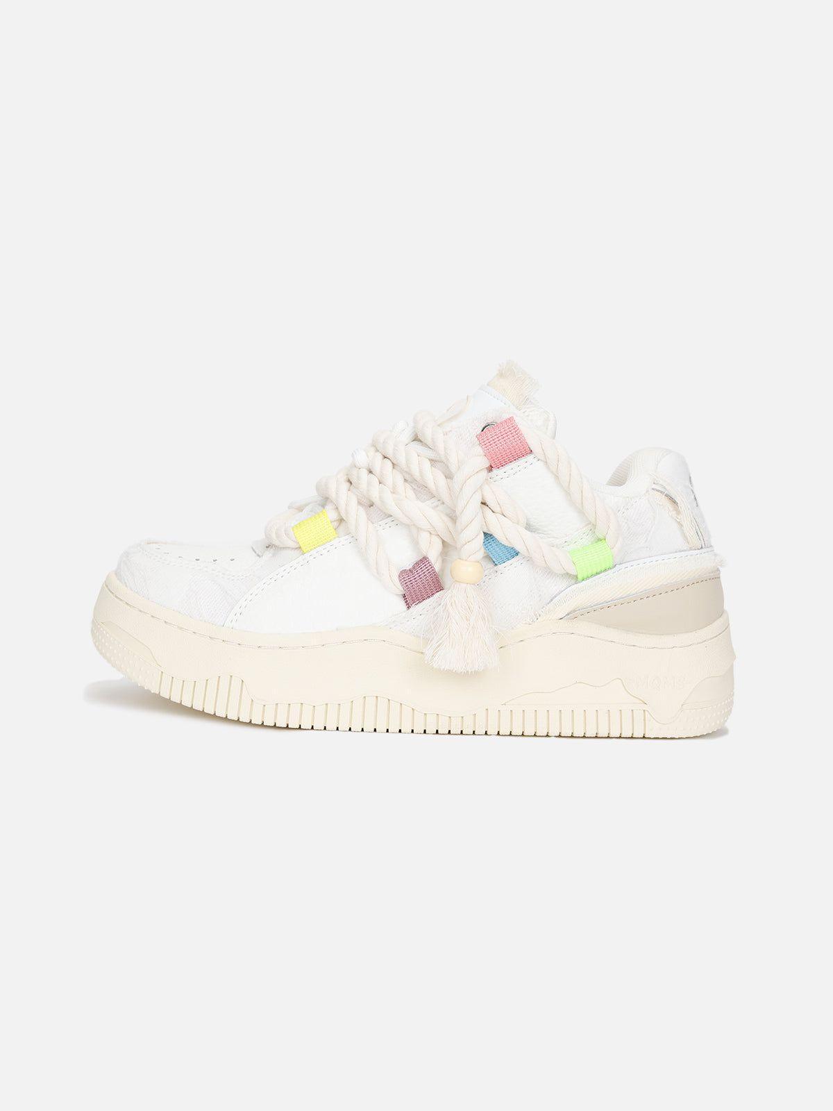 StarryClimb Lace Tassel Shoelace Skate Shoes Product Image