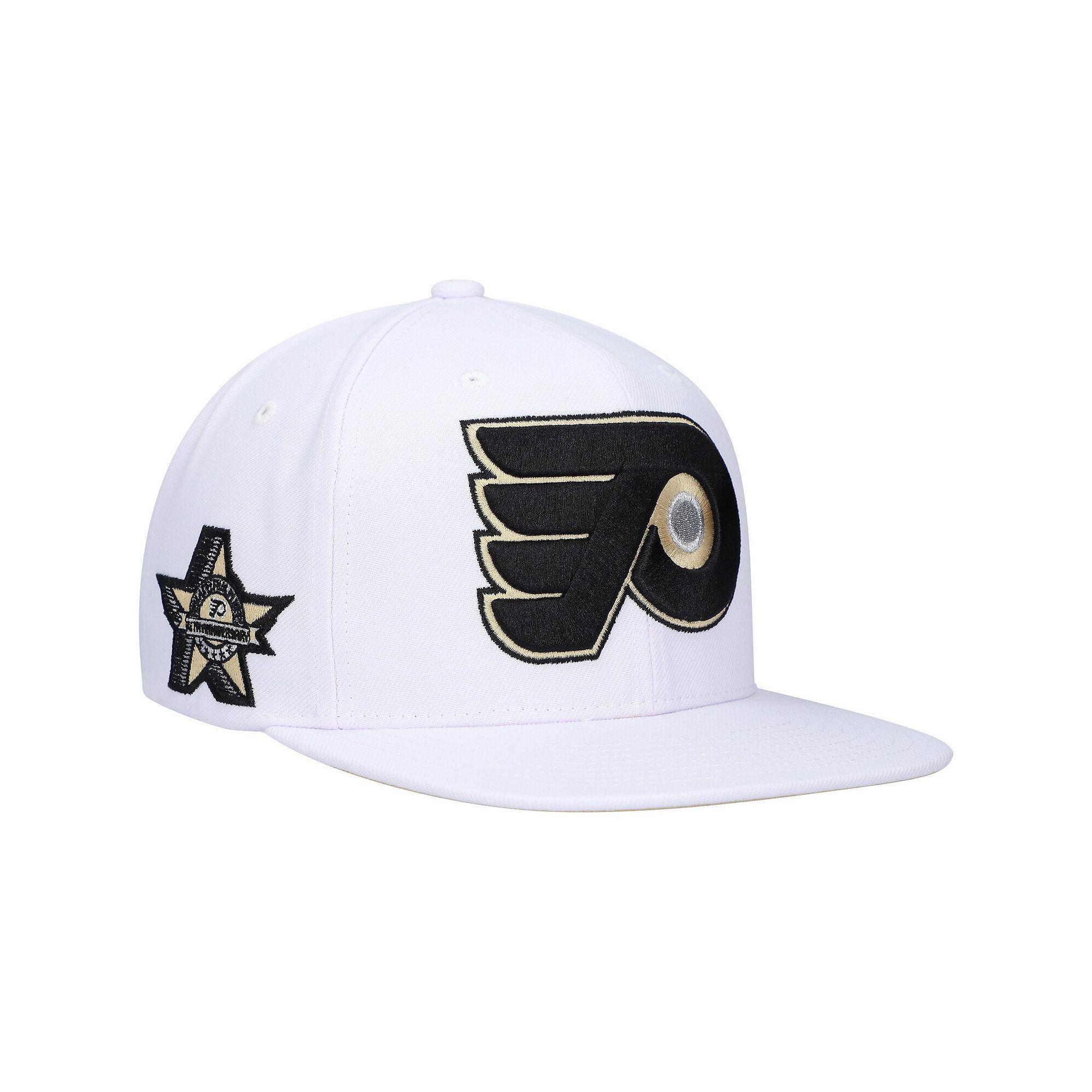 Men's Mitchell & Ness  White Philadelphia Flyers SOUL Snapback Hat, Fly White Product Image
