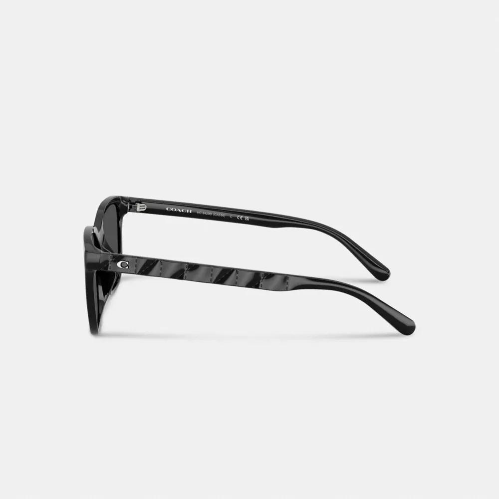 Quilted Refined Square Sunglasses Product Image