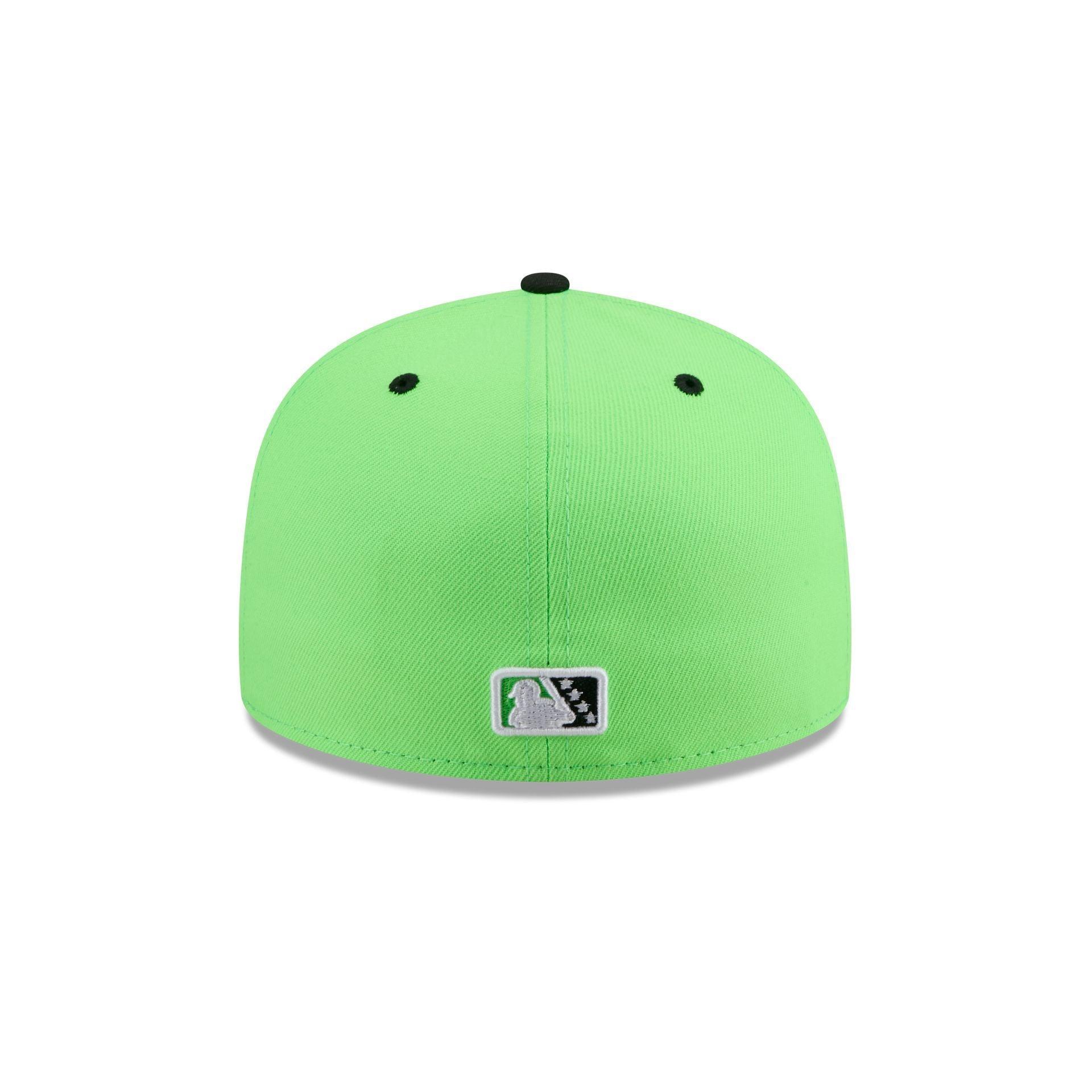 Erie SeaWolves Theme Night Green 59FIFTY Fitted Hat Male Product Image