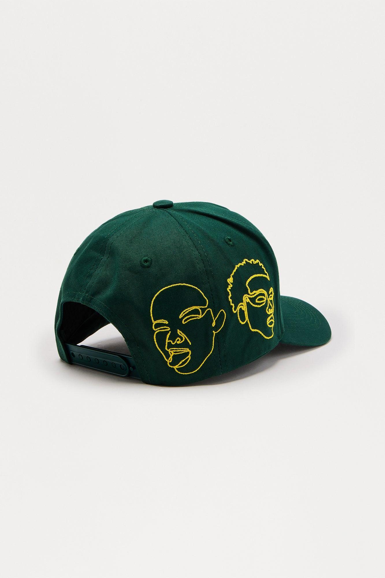 Art Emotion Snapback Hat - Green Product Image