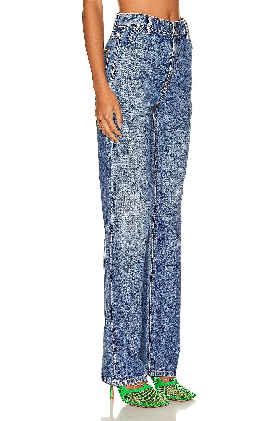 Alexander Wang High Waisted Slim in Blue Product Image